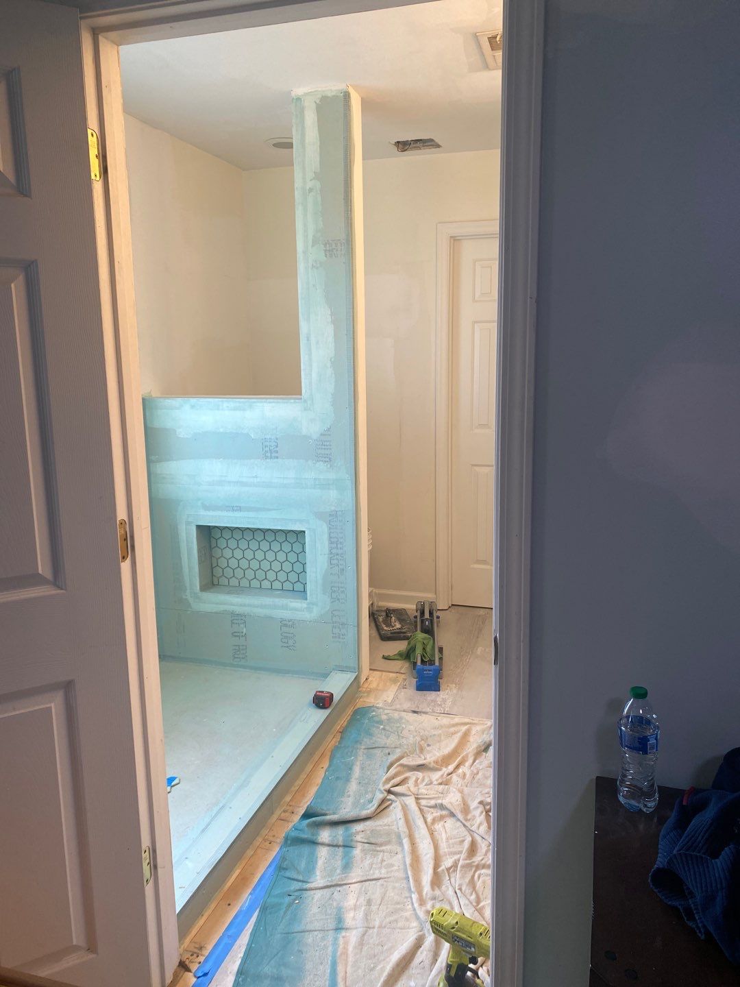 A Pathway to Serenity: From Moisture Issues to a Spa-Inspired Retreat in Holly Springs by Elite Remodeling and Design LLC