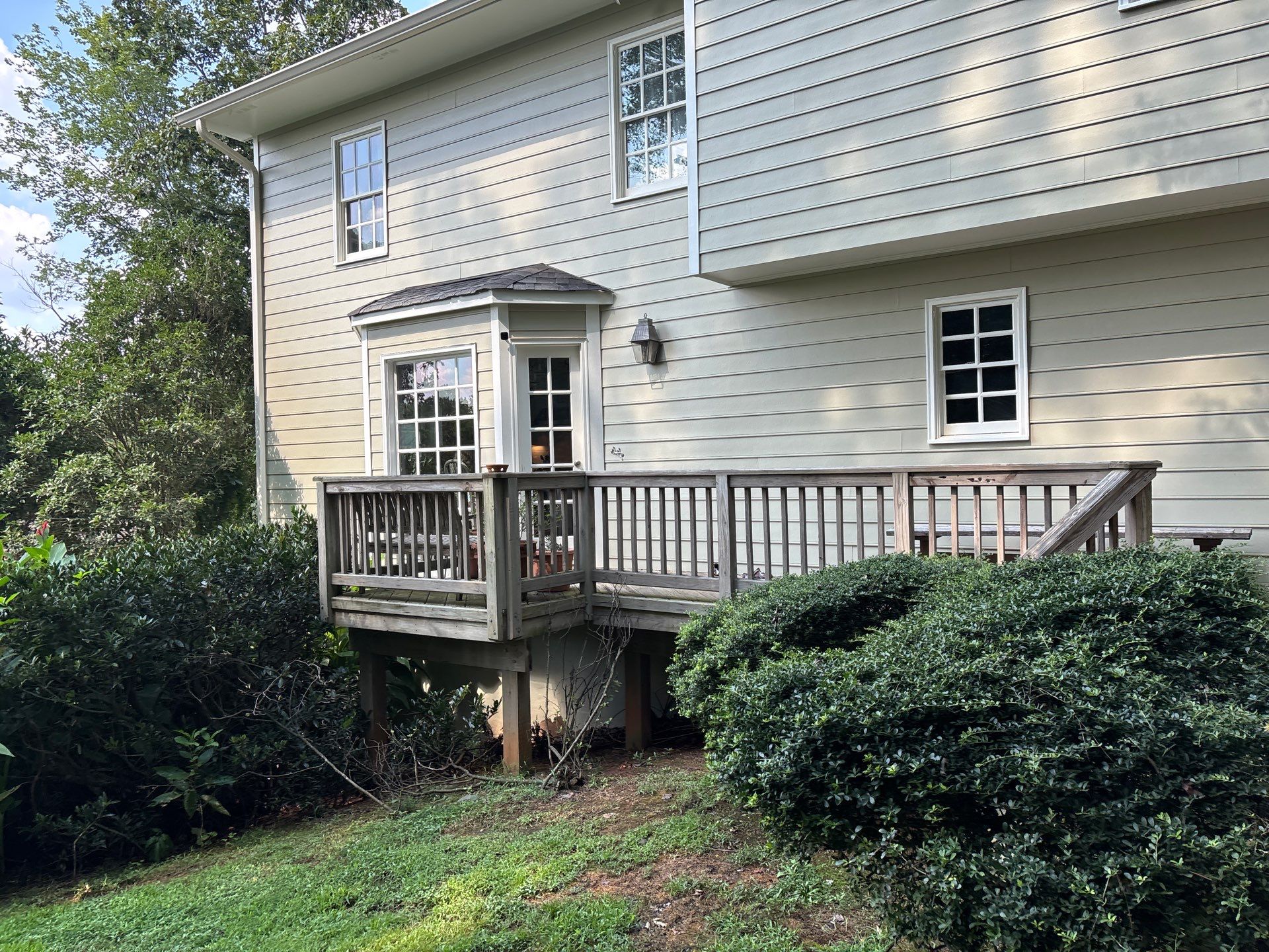 Pressure Treated Wood Resurface by Nelson Exteriors 