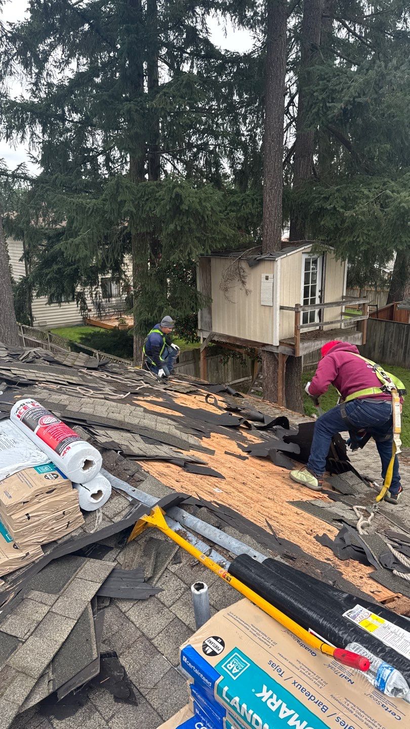 Roof replacement by Roofing Formula LLC