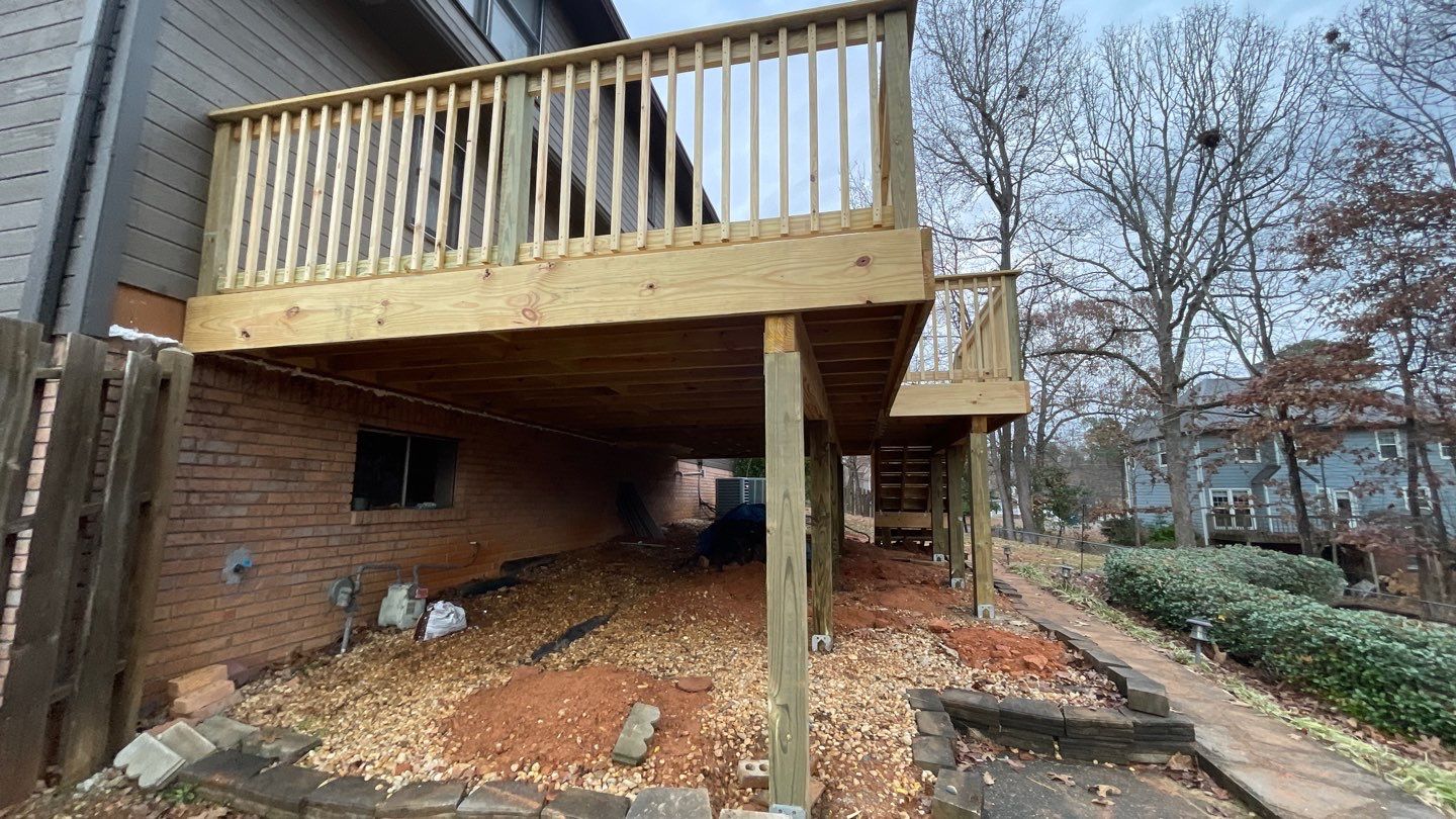 Russet Woods - Deck by Pillar and Pine