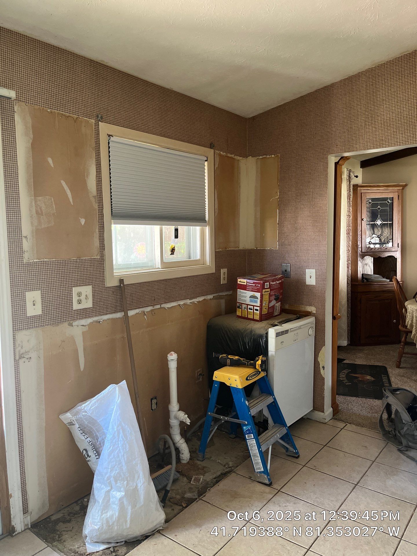 Kitchen Renovation & New Floors by Hilltop Drafting & Design LLC