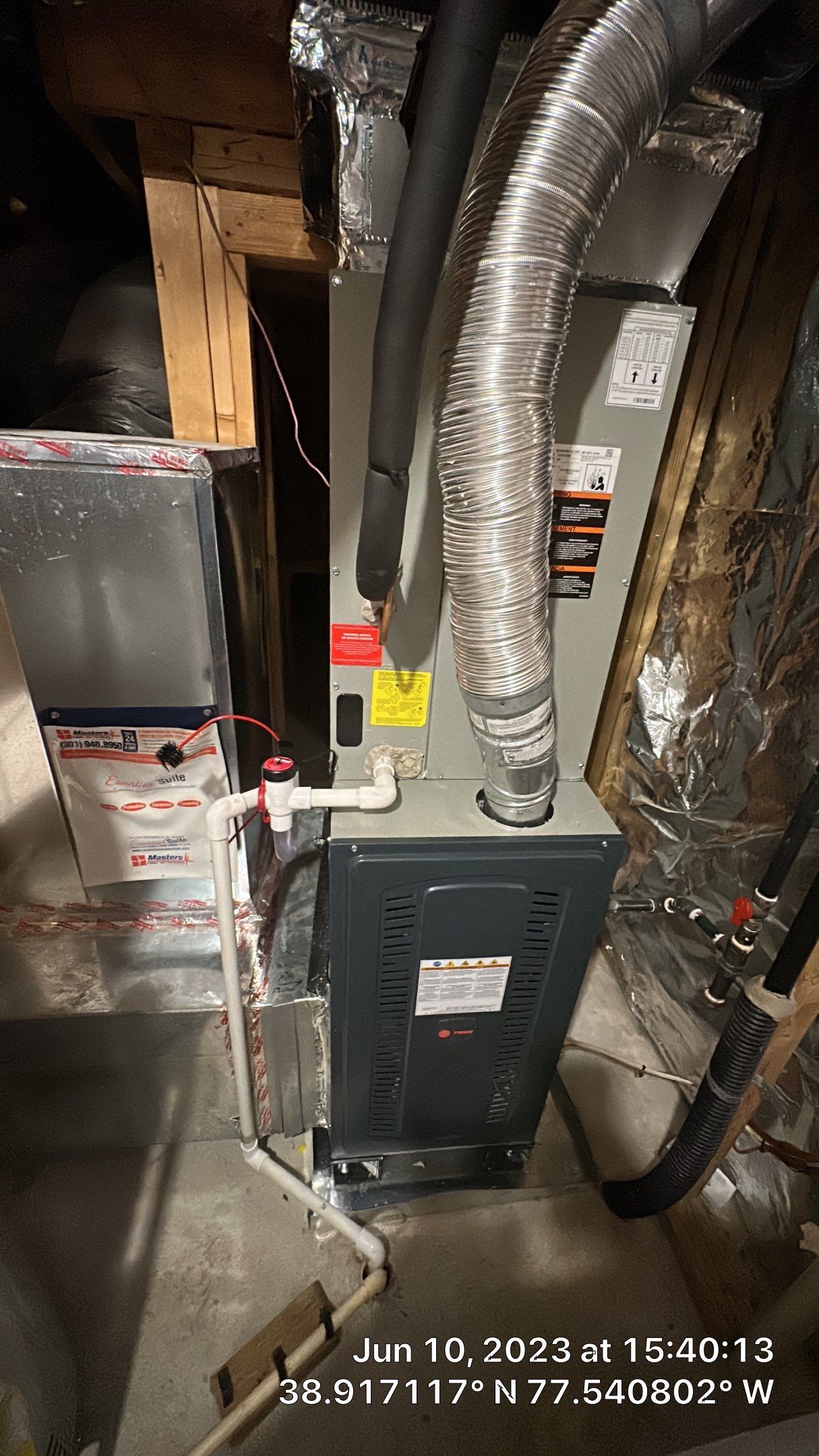 Central Air Conditioning Installation using Trane by Pro Sky Services