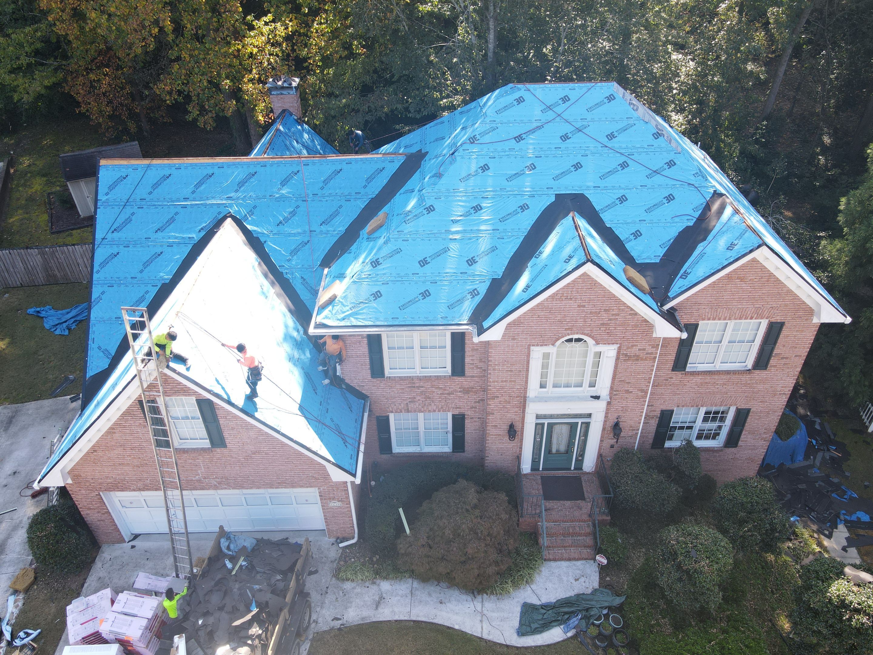 Residential Roofing Installation using Owens Corning by Inspector Roofing and Restoration