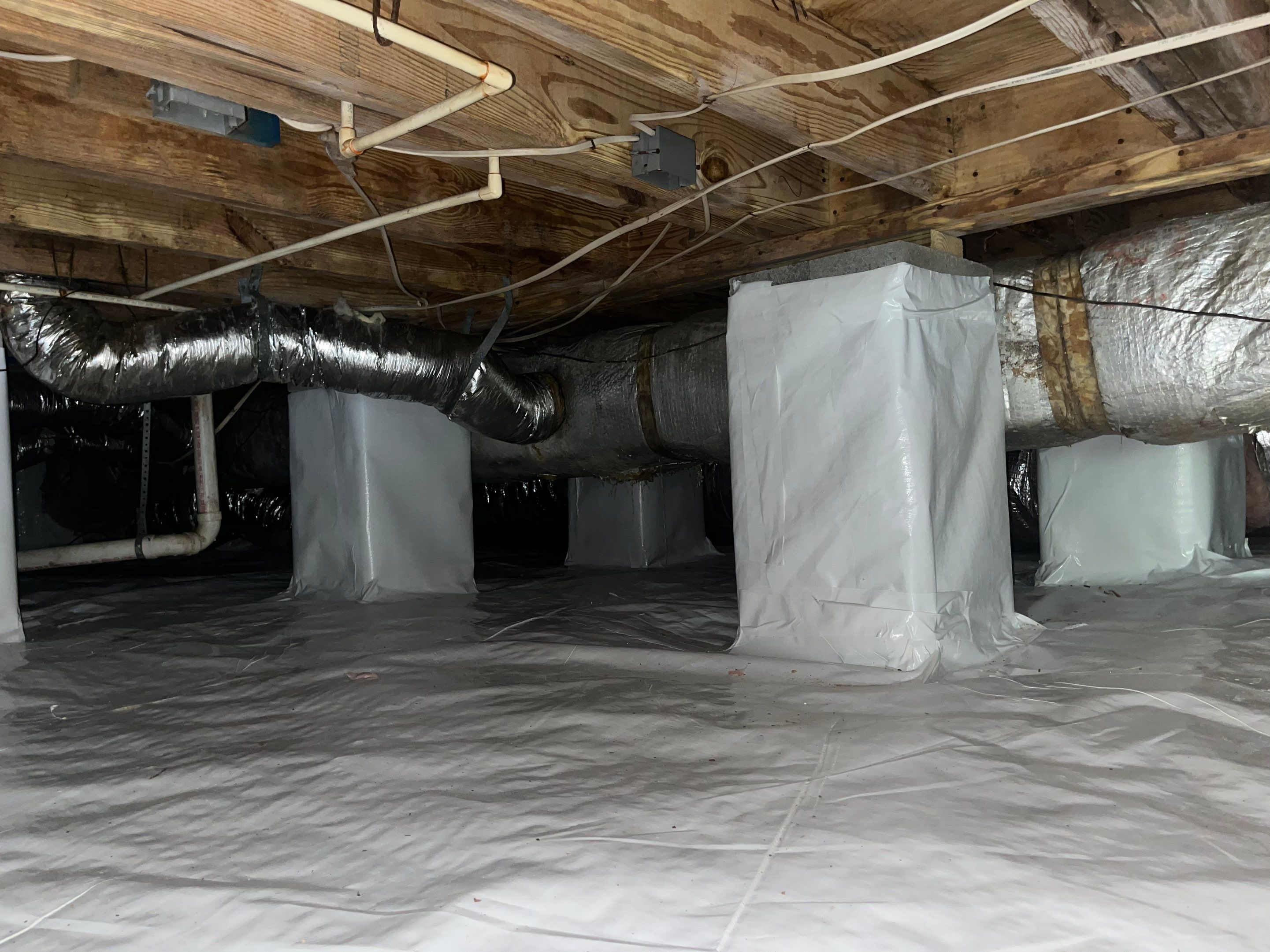Impact Choice Encapsulation using Tri-Plex Insulation by Impact Crawlspace