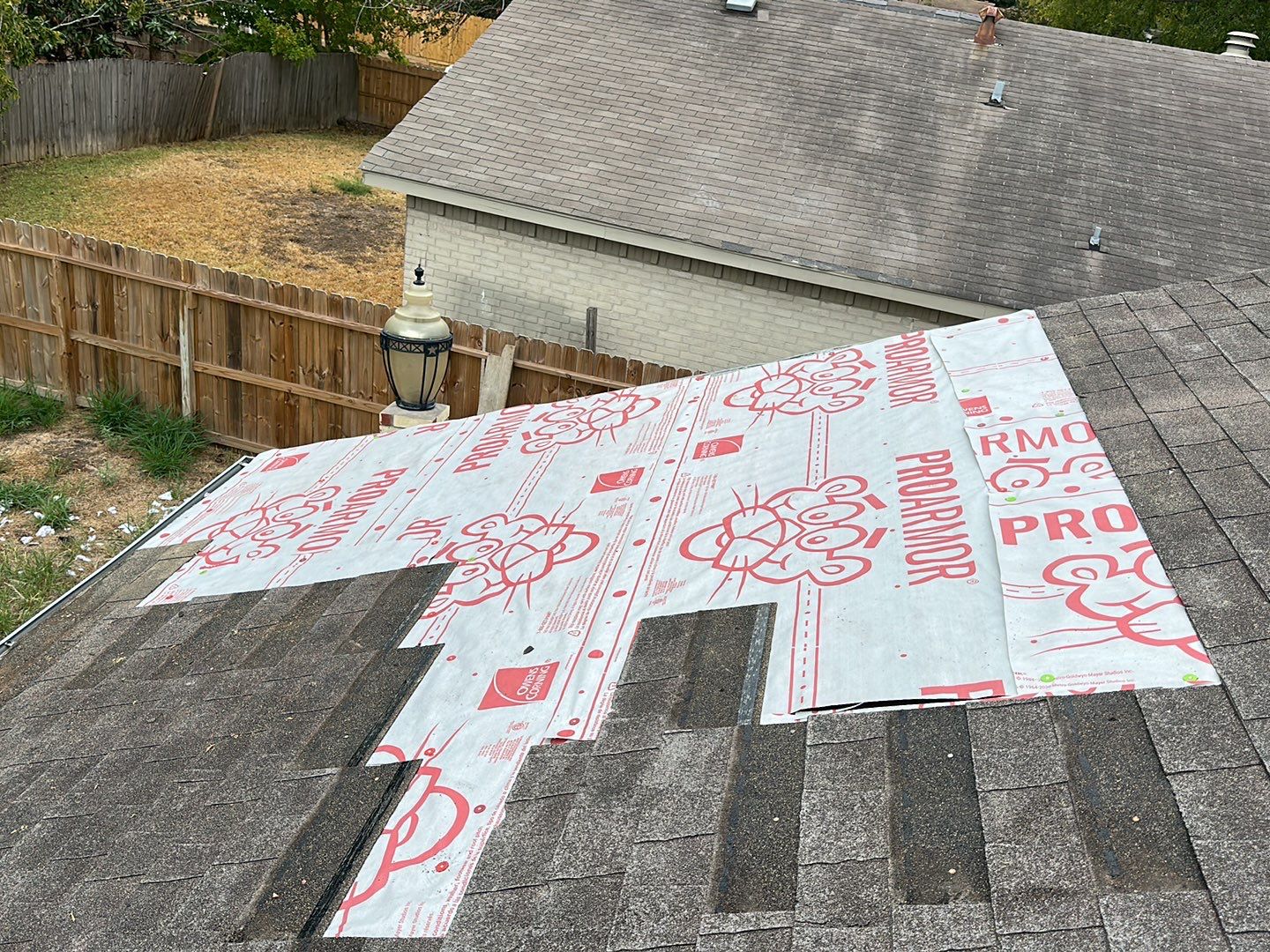 Residential Roofing Repair using Owen's Corning Duration (Lifetime) Shingles by Roof Repair Company