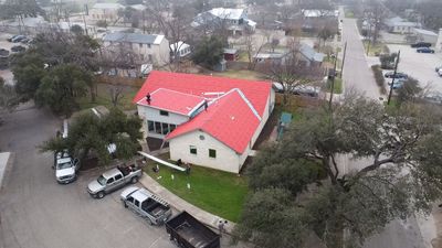 Commercial Roofing Installation using 24 GA Double-Lock - Galvalume