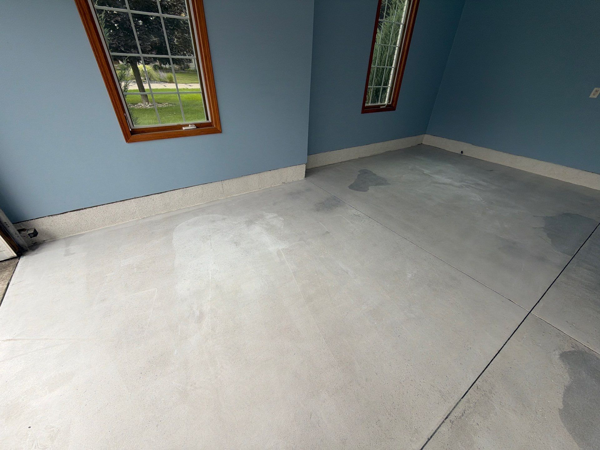 Custom Epoxy Flake Garage Floor Installation in Norton Shores by Gordon Painting