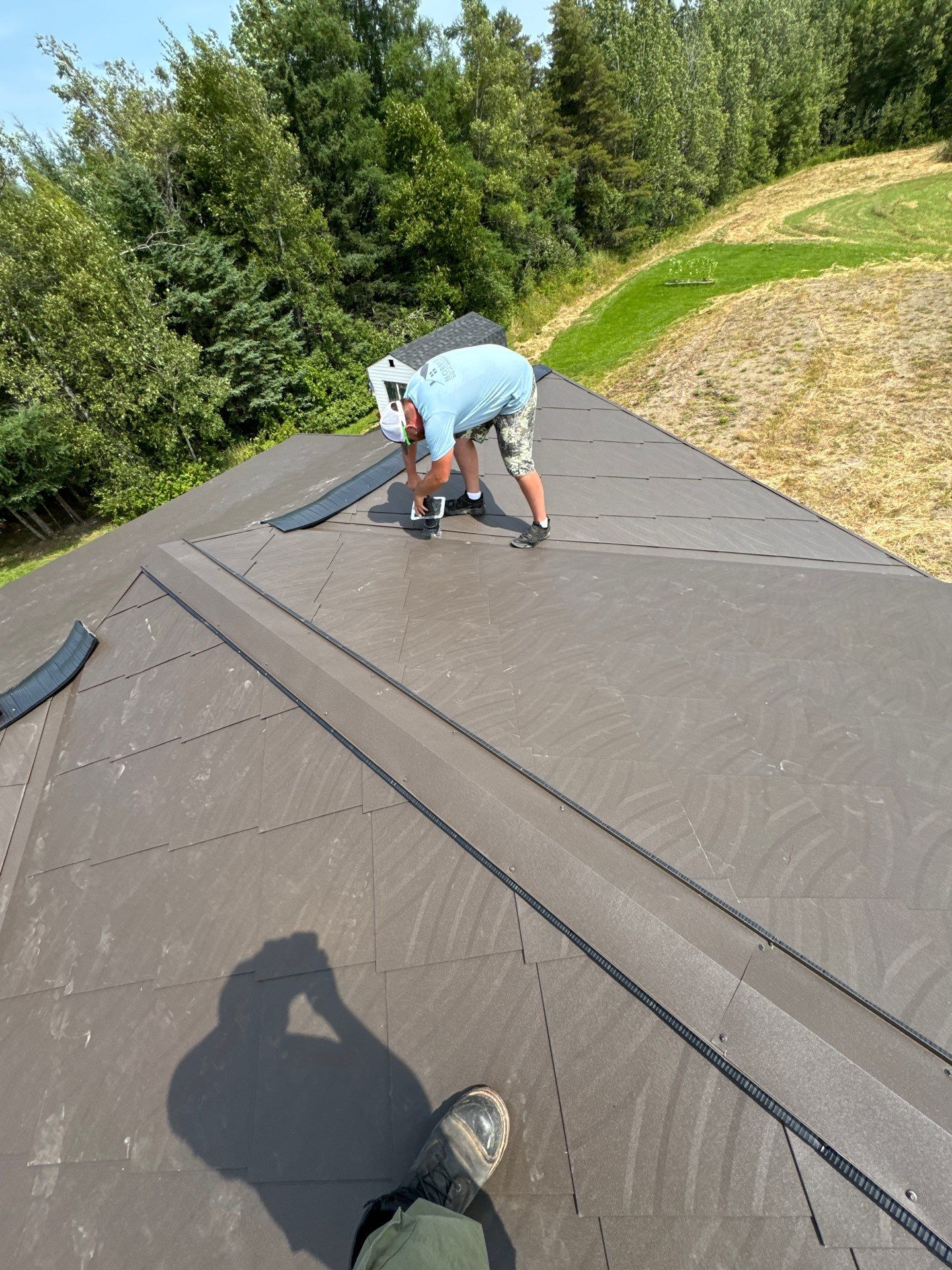 New Diamond Metal Roof by Bobby Built