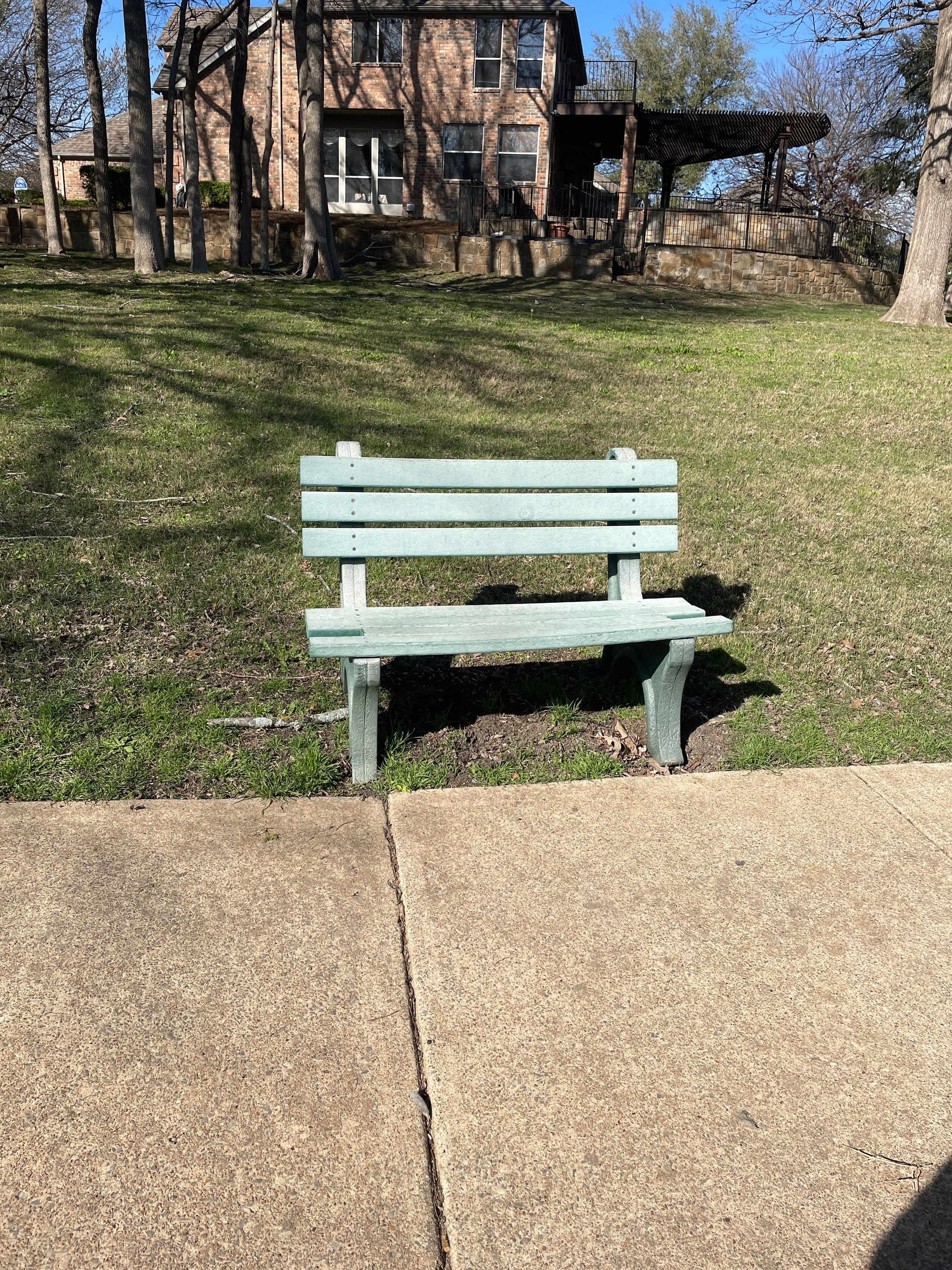 Bench Additions to Community  by SLM General Contractors & Roofing