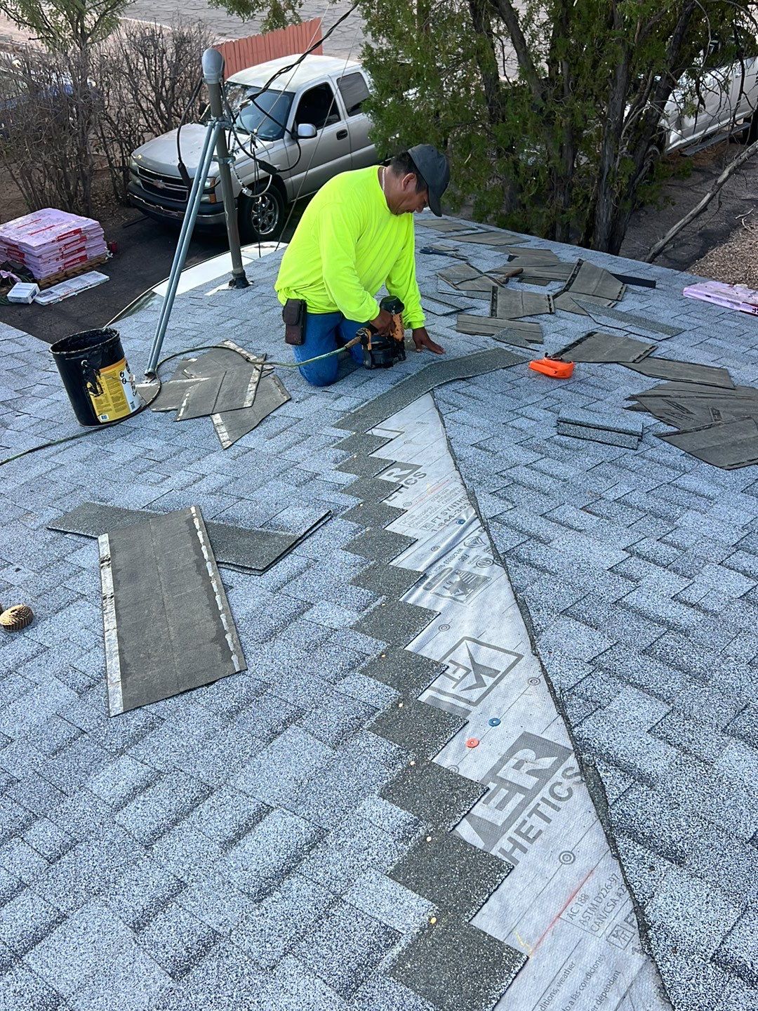 Silver Birch Shingles by Reimagine Roofing