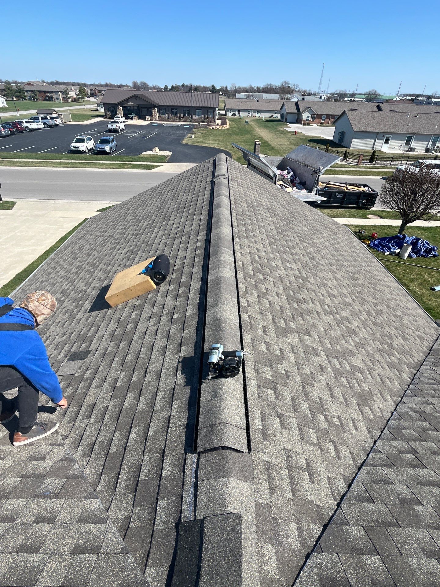 Residential Roofing Installation using CertainTeed Landmark Weathered Wood by Nitro Roofing and Construction