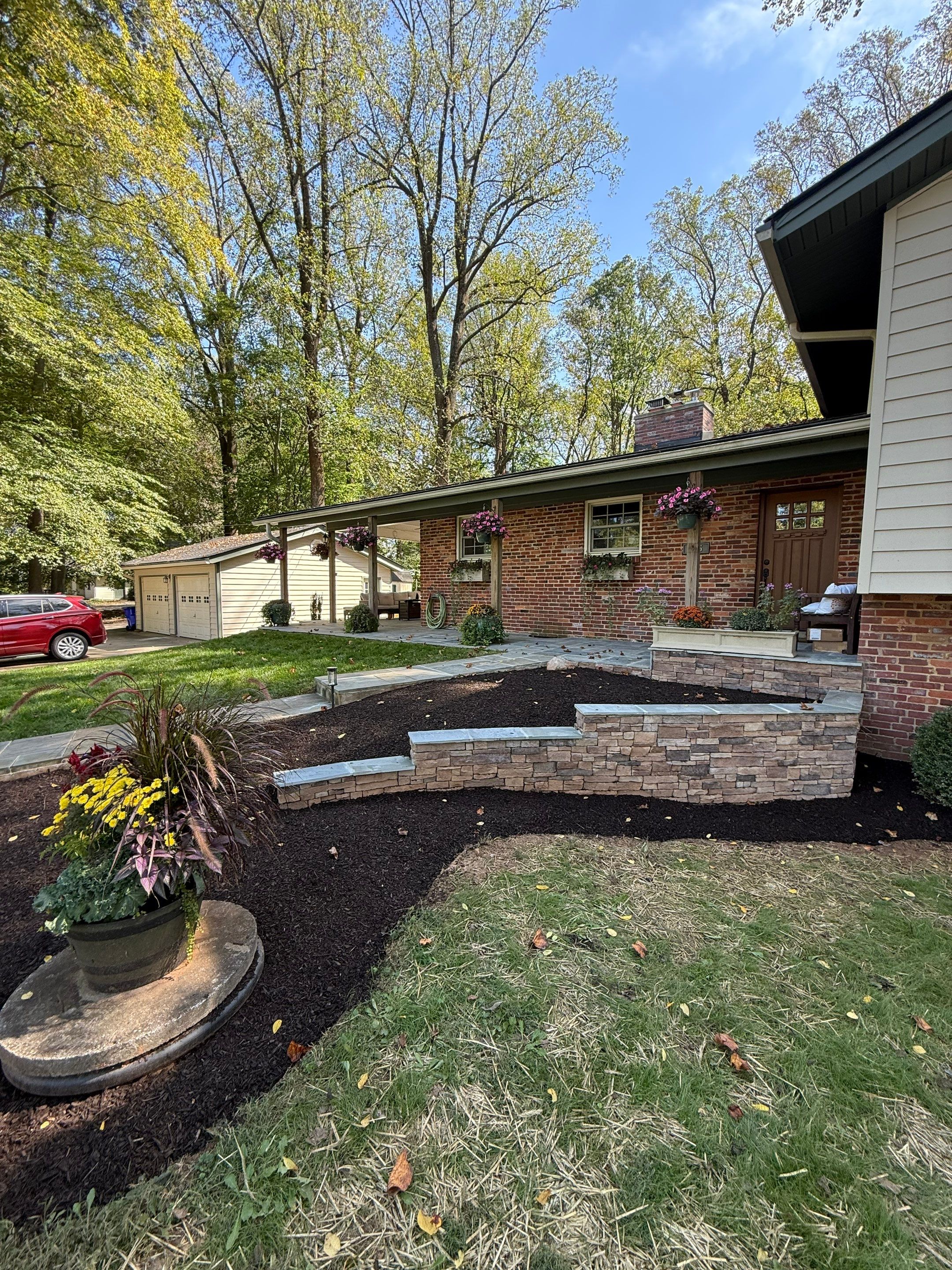 Project in Ashton by James Creek Lawn & Landscape 