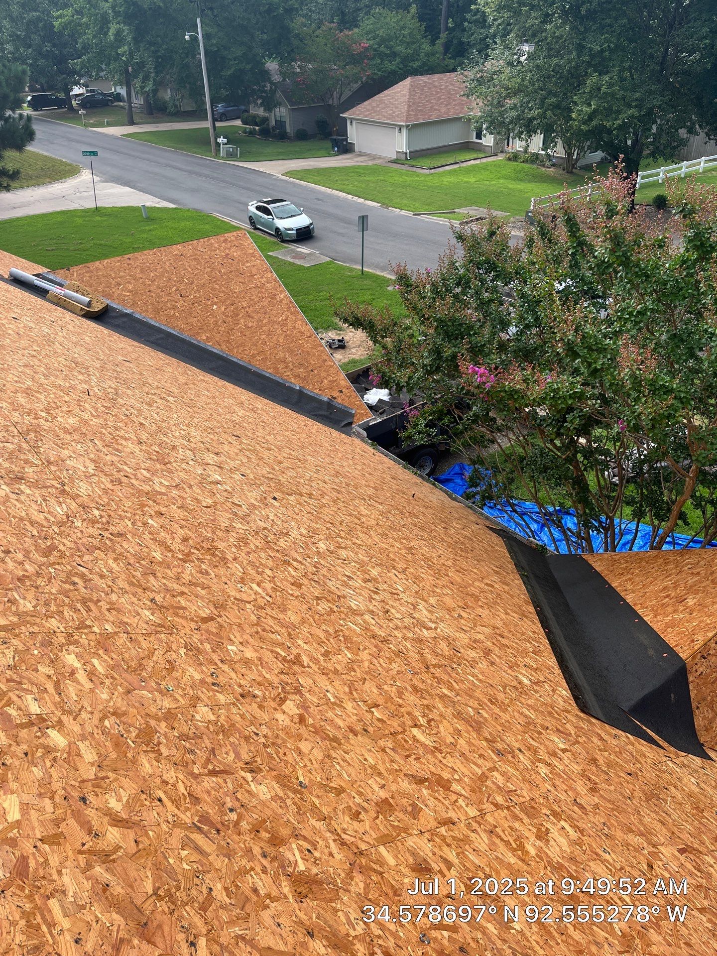 Benton Roof Replacement Featuring GAF Timberline HDZ Shingles by Temple Roofing and Exteriors