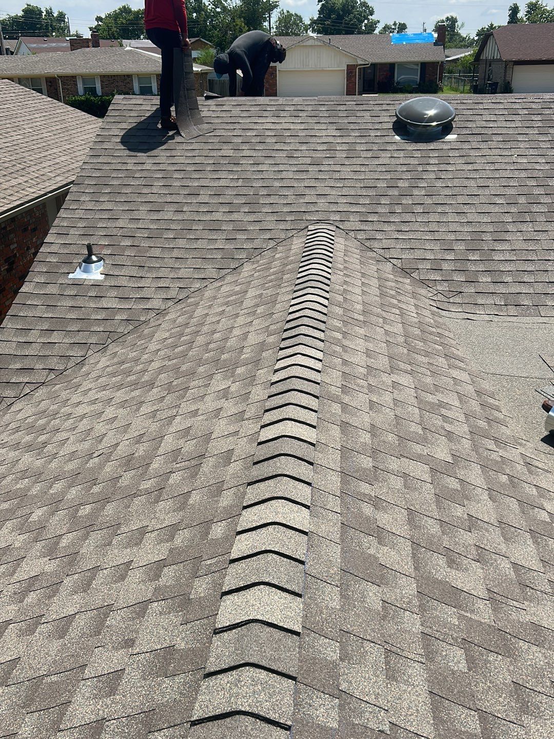 roof replacement in Shawnee by McCann's Roofing and Construction