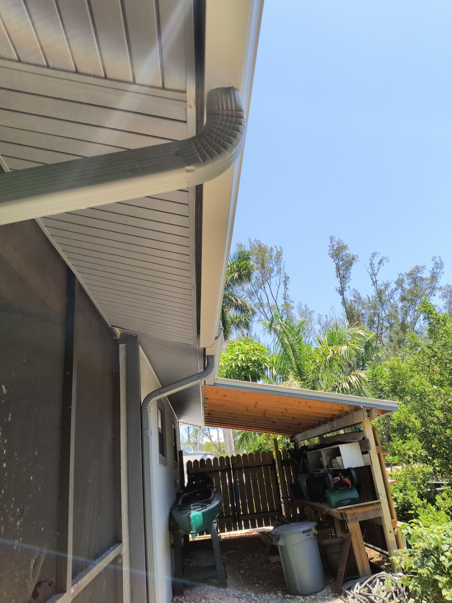 Soffit and Fascia Installation in Fort Myers FL by Gutter Professors