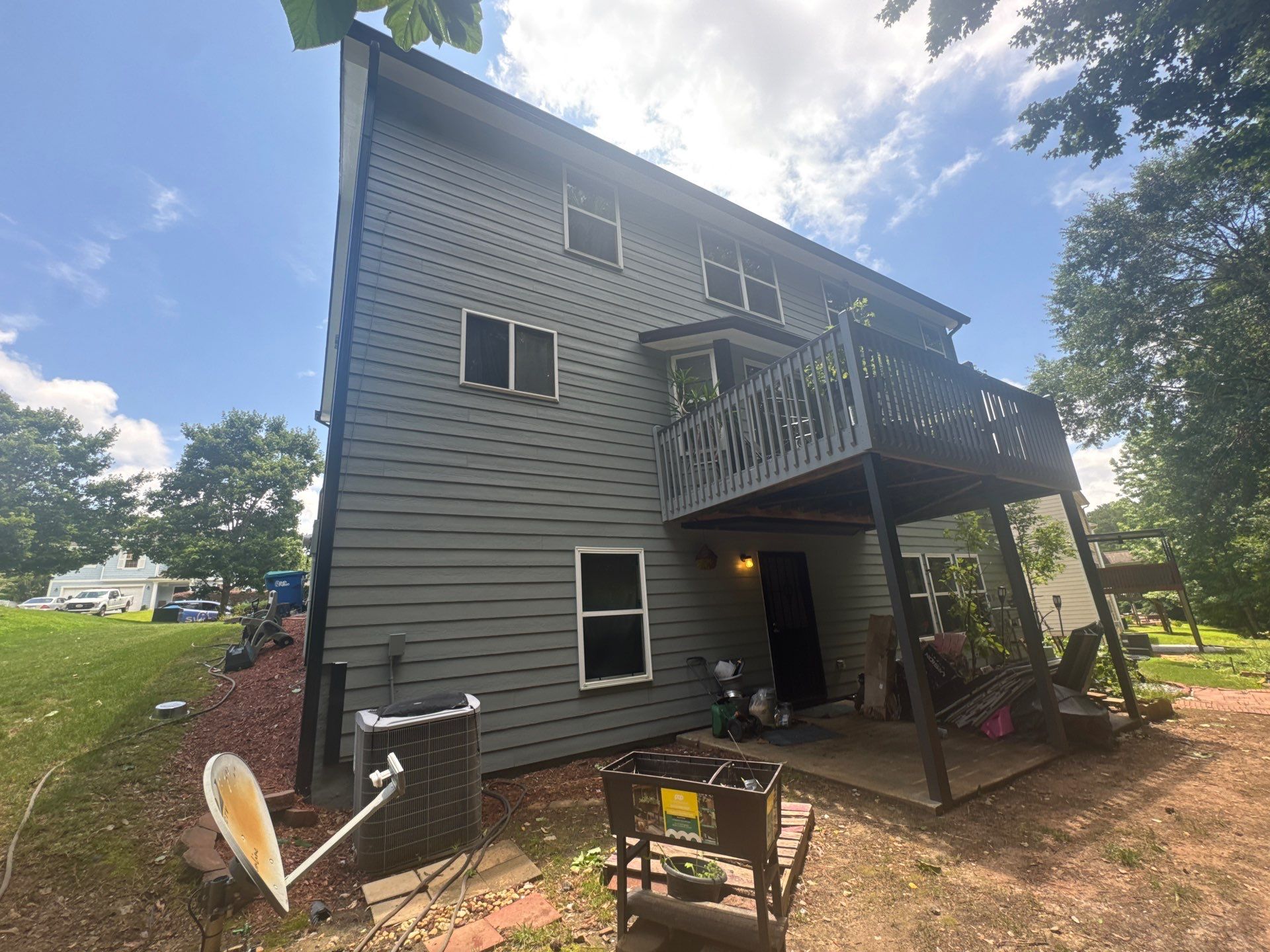 Full Exterior House Painting and Color Transformation in Atlanta by Swift Home Renovations