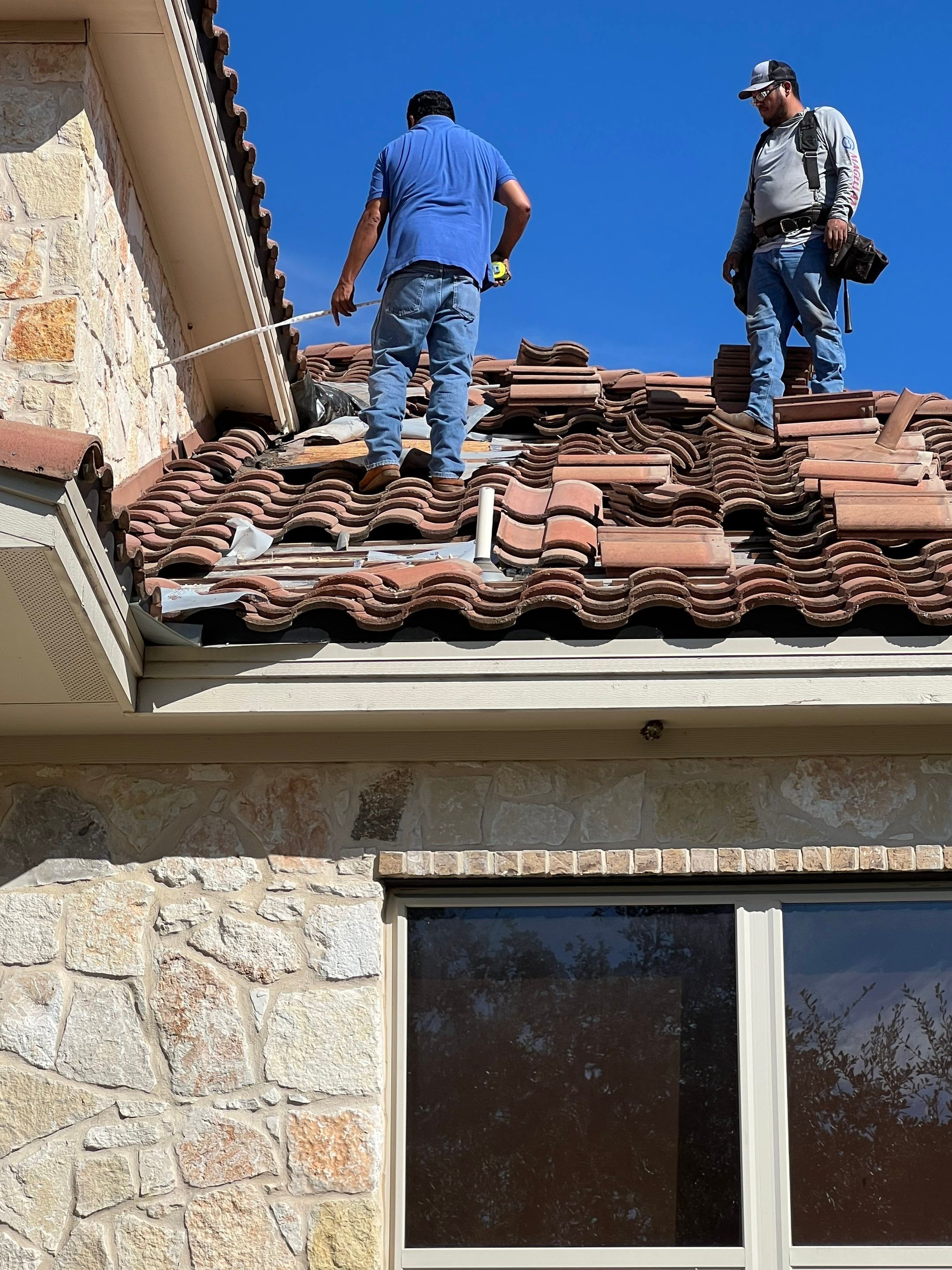Tile Roof Repair  using Concrete S Tile by Premier Roofing and Contracting