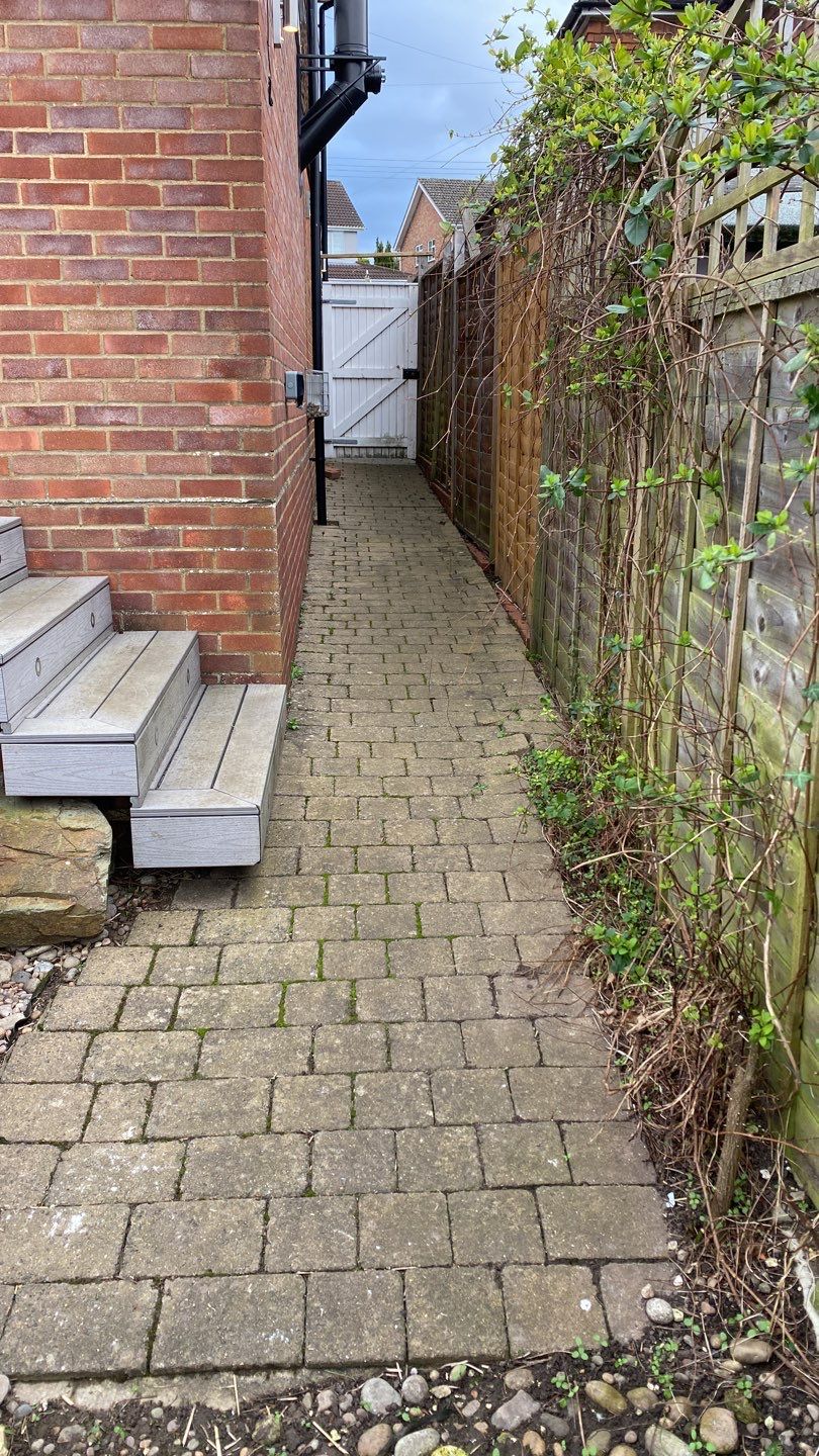 Roof and Driveway Clean using Honda 15lpm Low Pressure Washing Machine by Ges Exterior Cleaning ltd