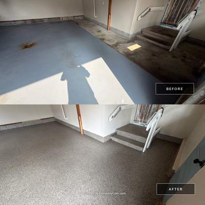 Vintage Bedstone Garage Coating