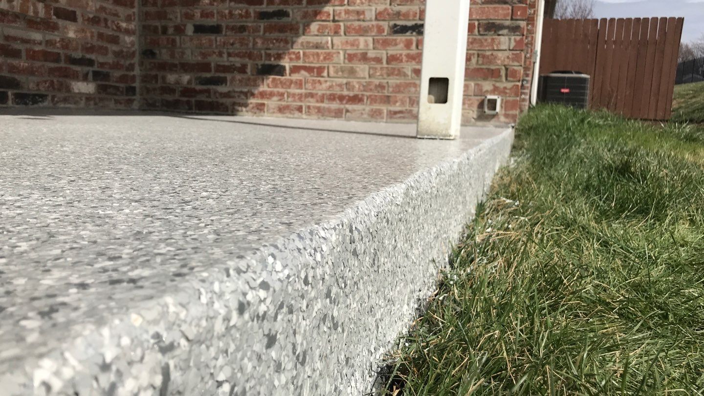 Patio using Shoreline by Select Painting, Coatings & Garage Cabinets