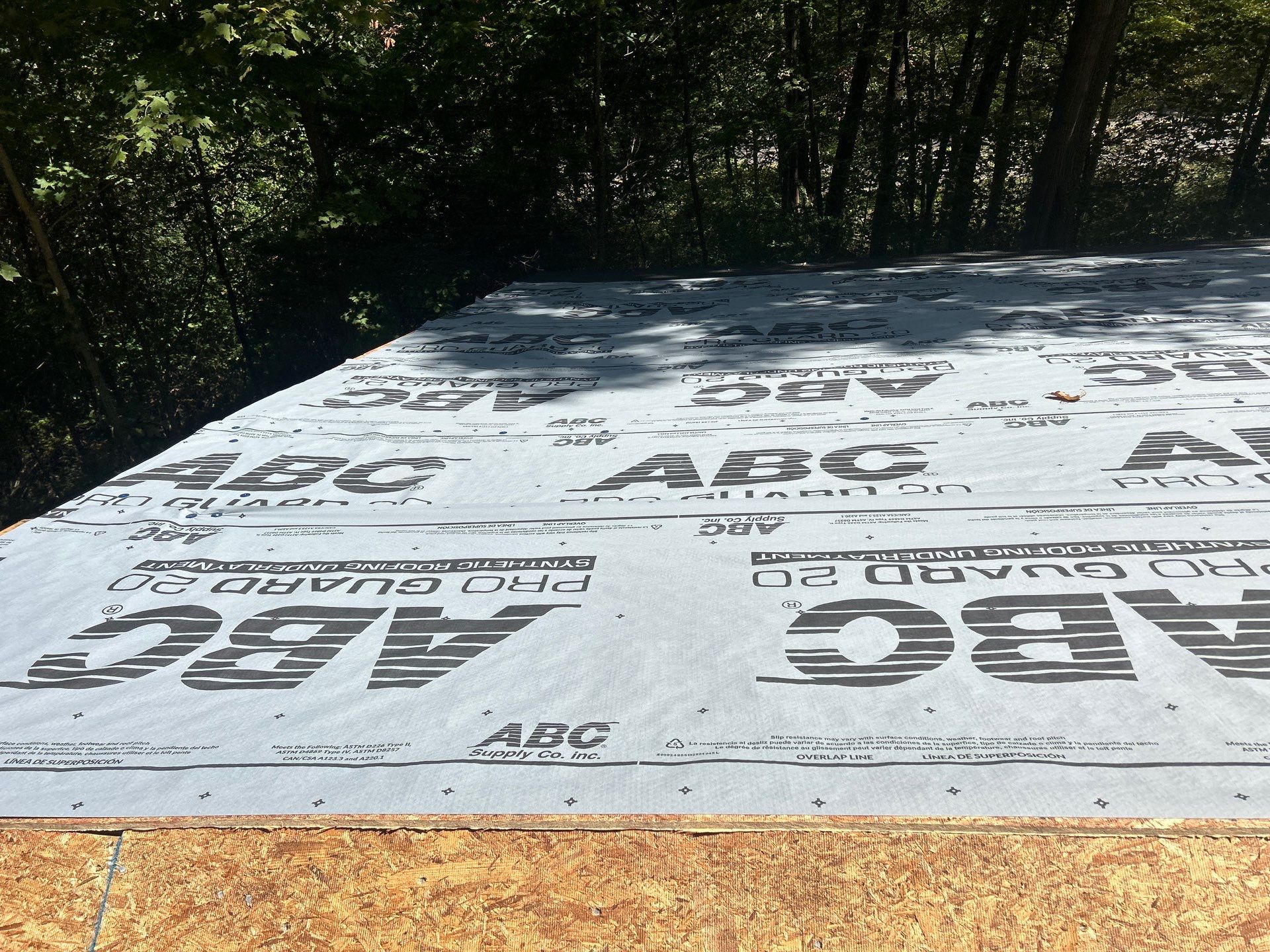 Residential Roofing Installation using GAF Timberline HDZ Williamsburg Slate by Rainstoppers Roofing