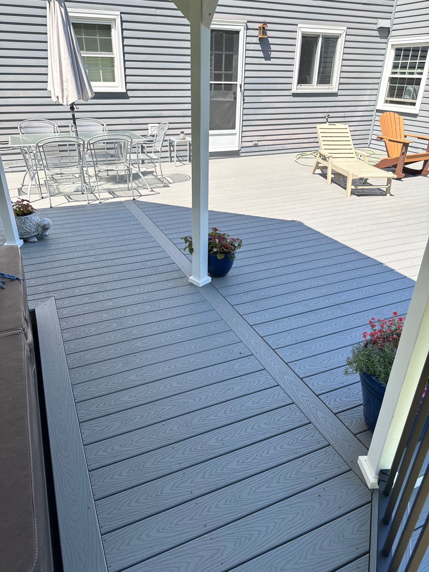 Deck Repair using Trex Select Decking by Chagnon Building & Remodeling LLC