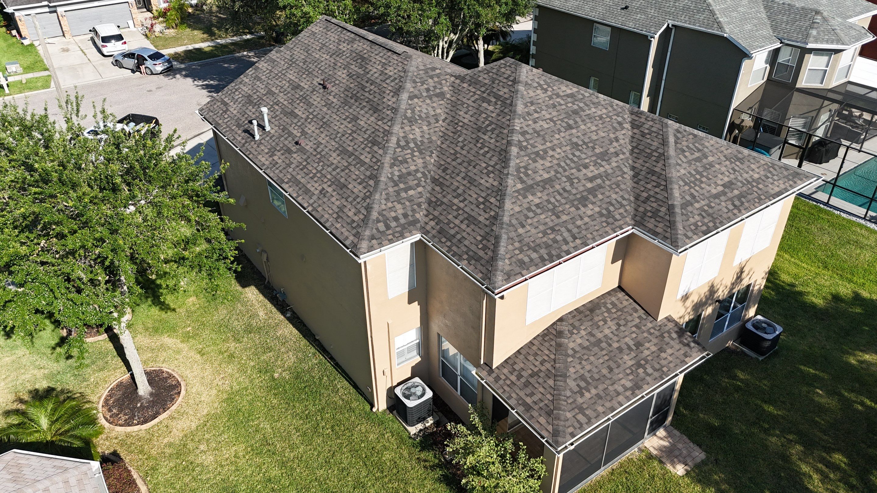 Roof Replacement in Apollo Beach Fl. by Steadfast Roofing 