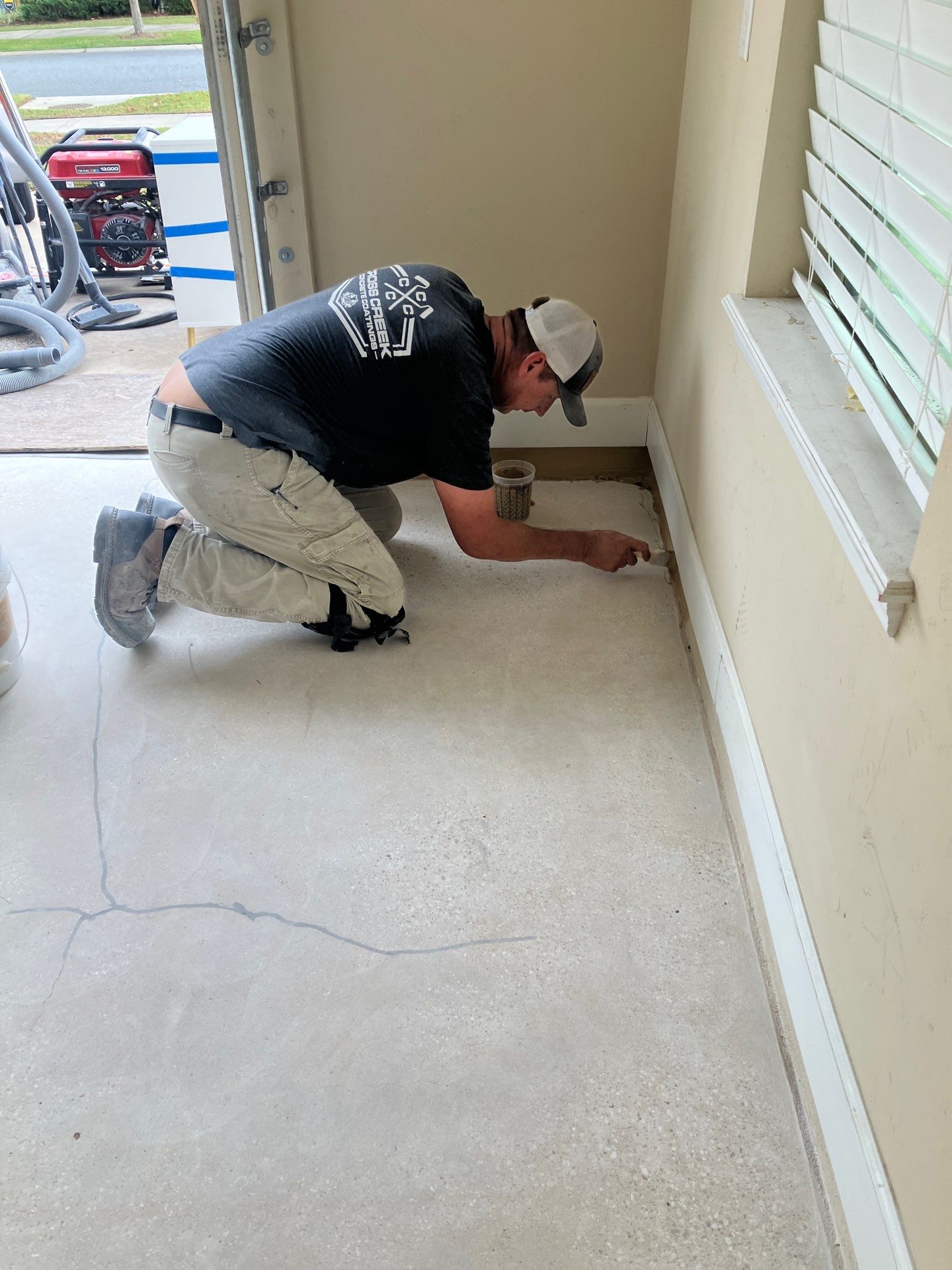 McNamara Garage by Cross Creek Concrete Coatings