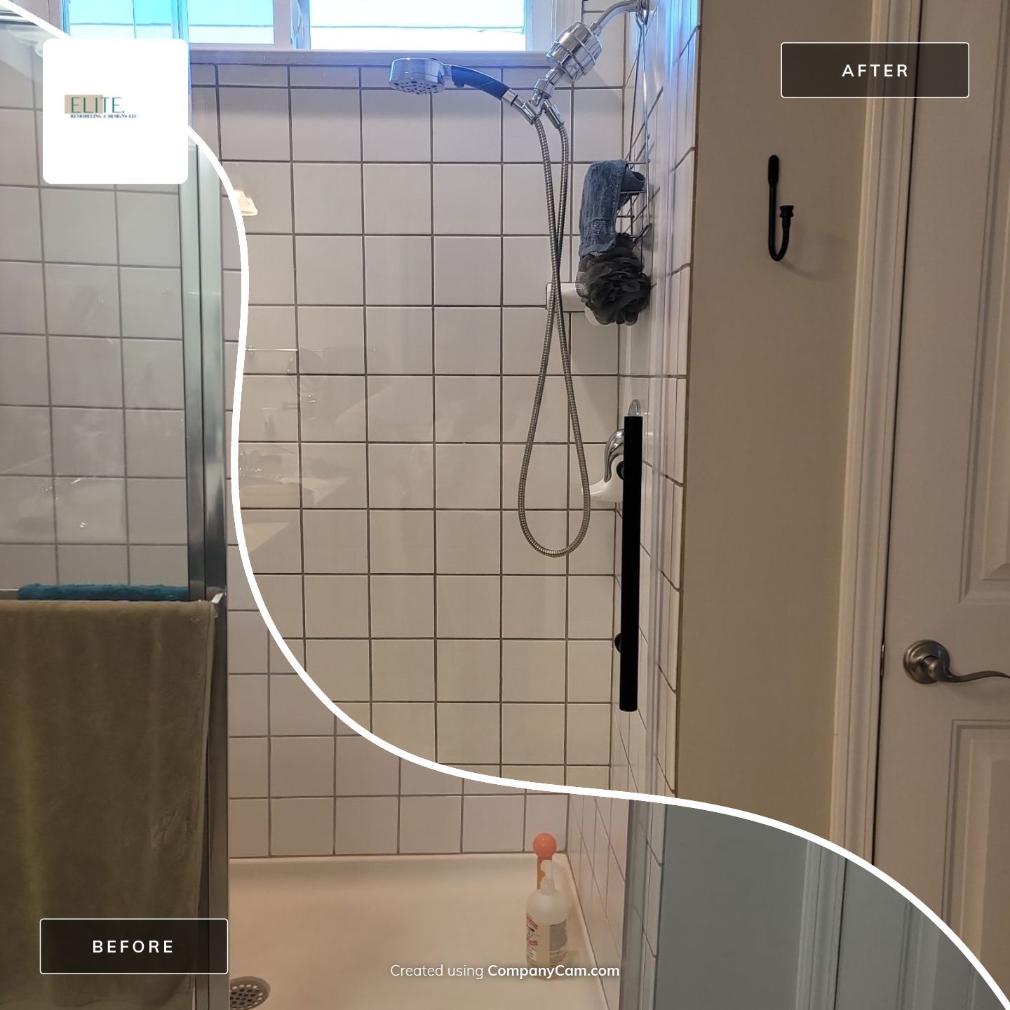 Holly Springs Budget Bathroom Refresh – Small Change, Stunning Impact by Elite Remodeling and Design LLC