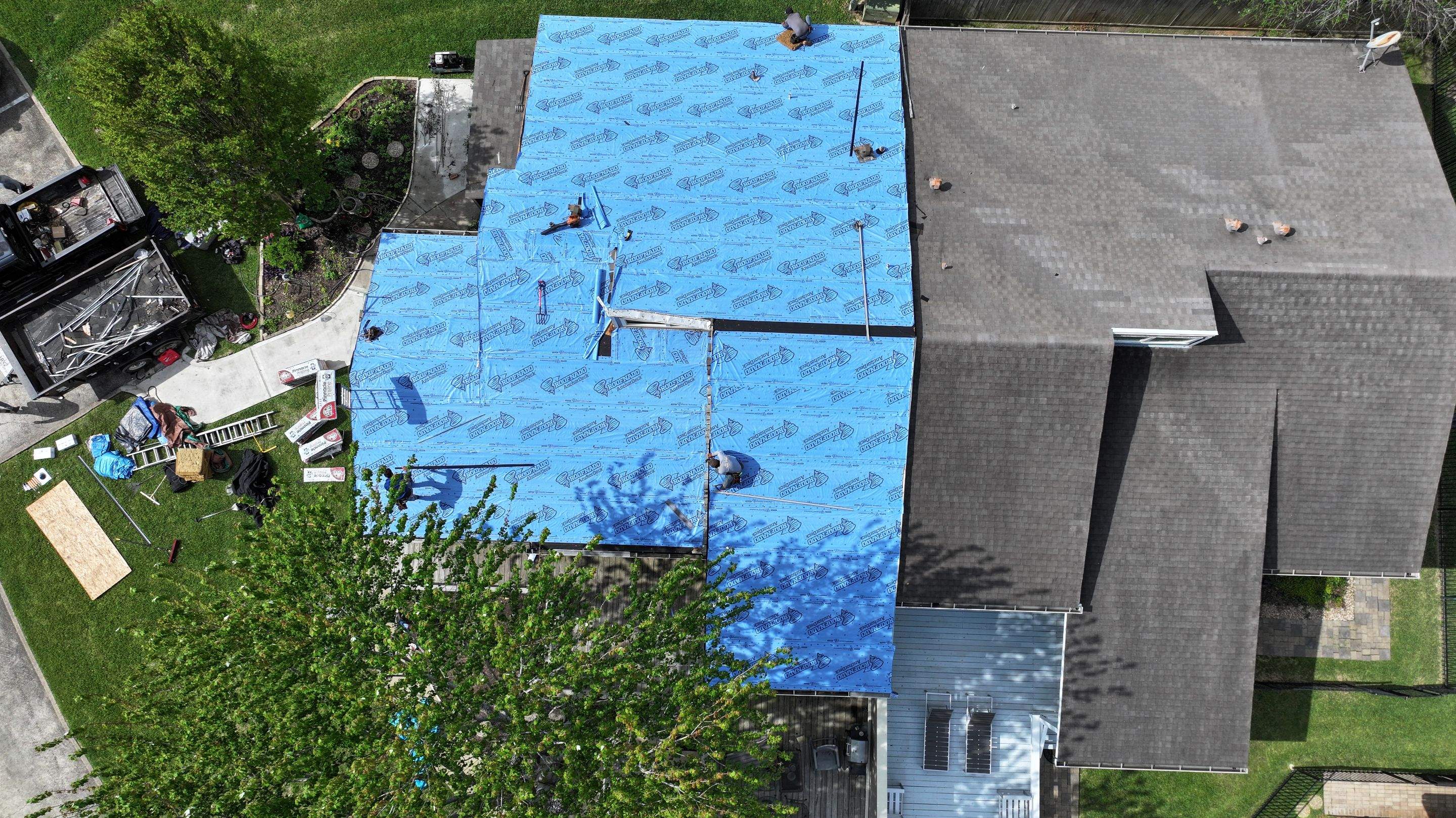 Lakeside Roof Replacement — Montgomery, TX by PL Roofing & SB Roofing, LLC.