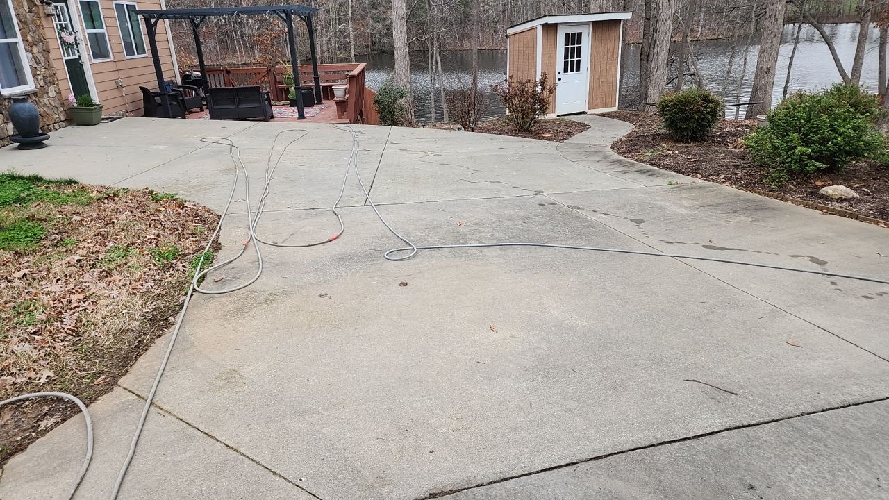 House Wash using cleaner by Power Wash Masters LLC