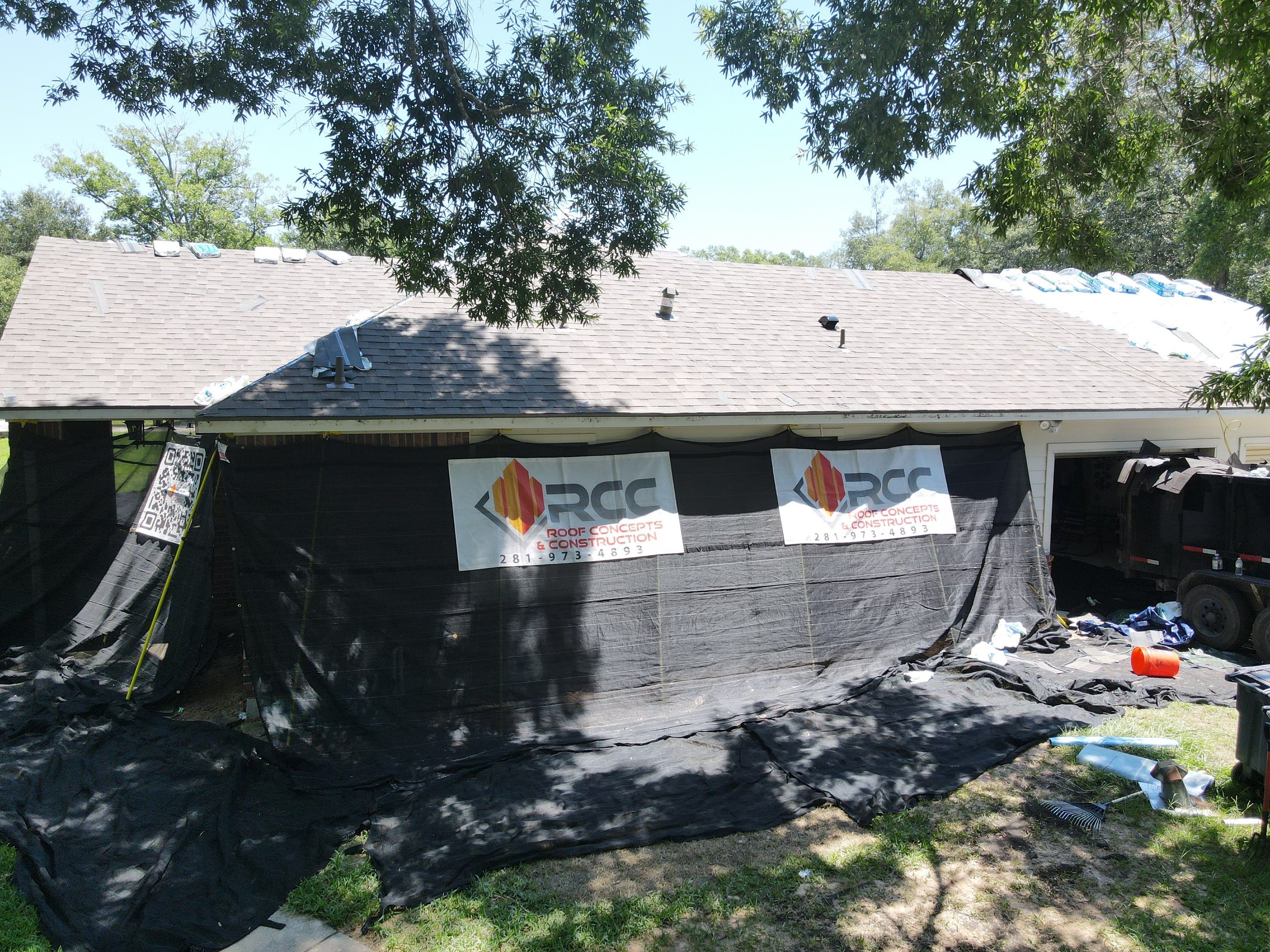 Residential Roofing Installation using Malarkey Vista Impact Resistant by Roof Concepts Construction