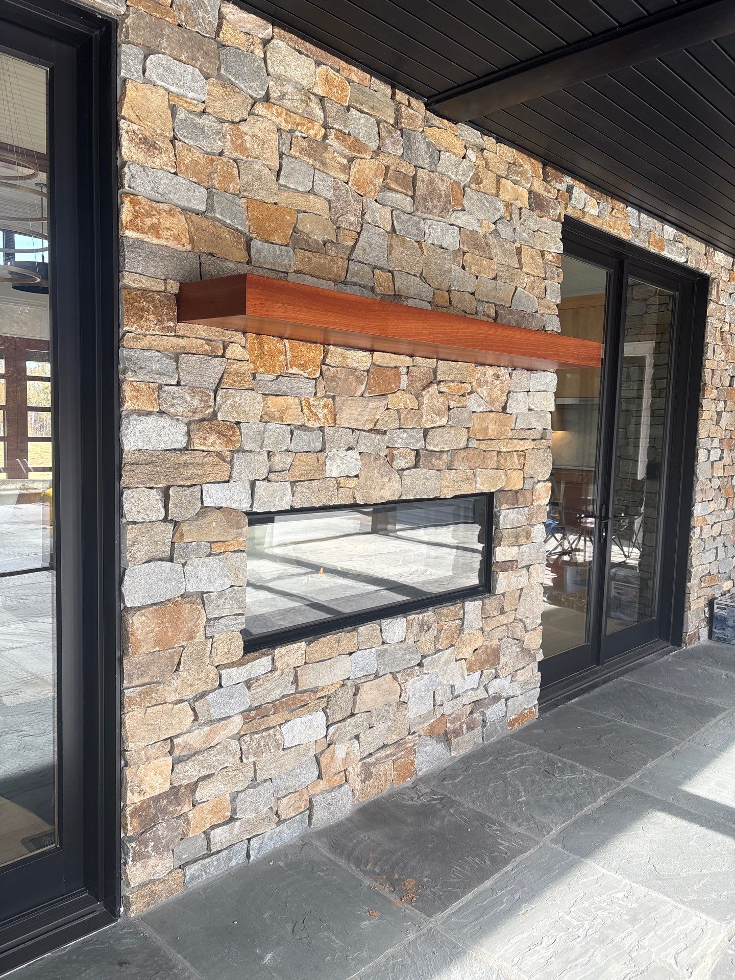 Callaway See-Thru Fireplace by Bowman's Stove & Patio