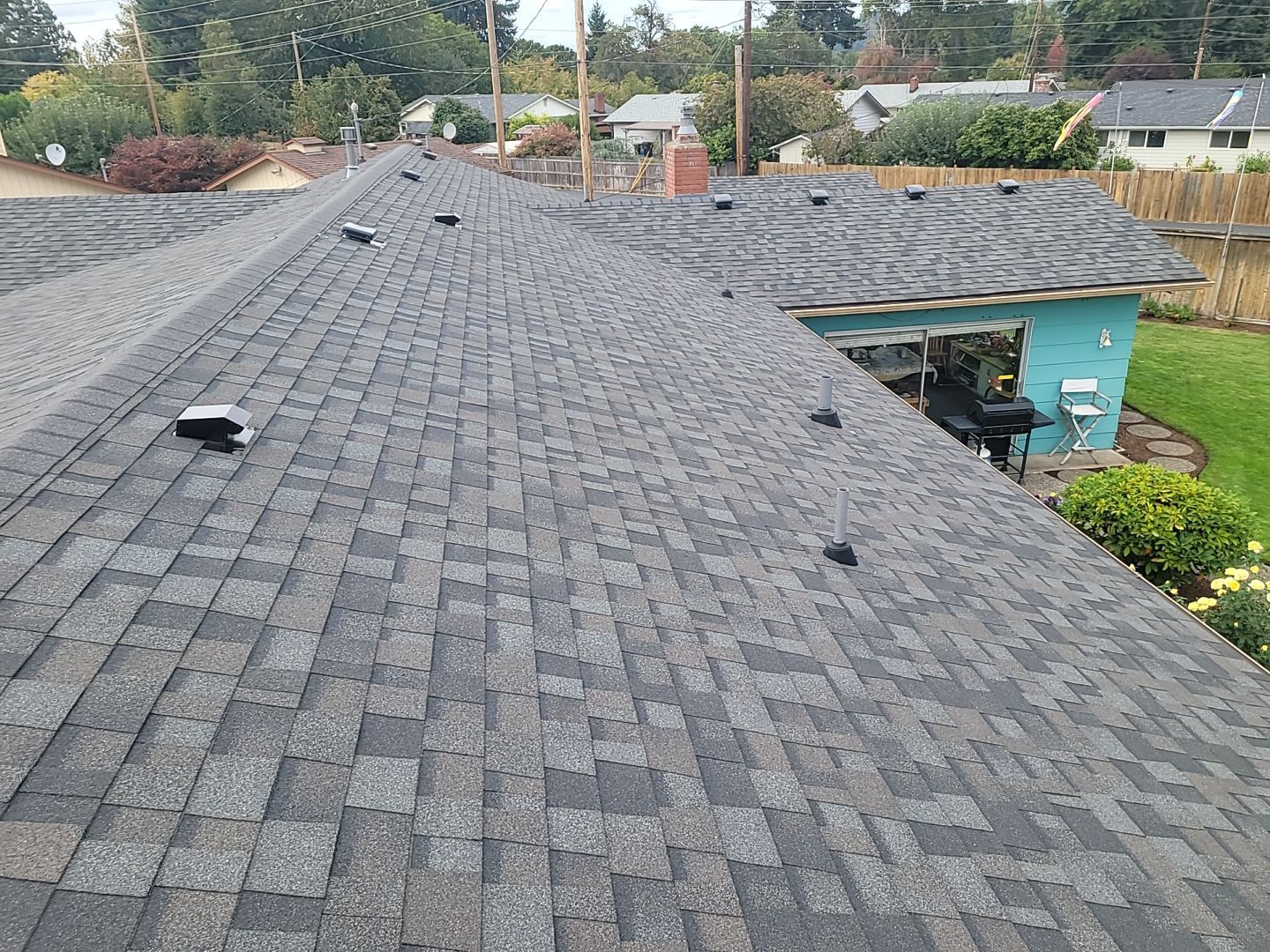 Residential Roofing Installation using Owens Corning Duration Shingles by BEST Roofing & Waterproofing