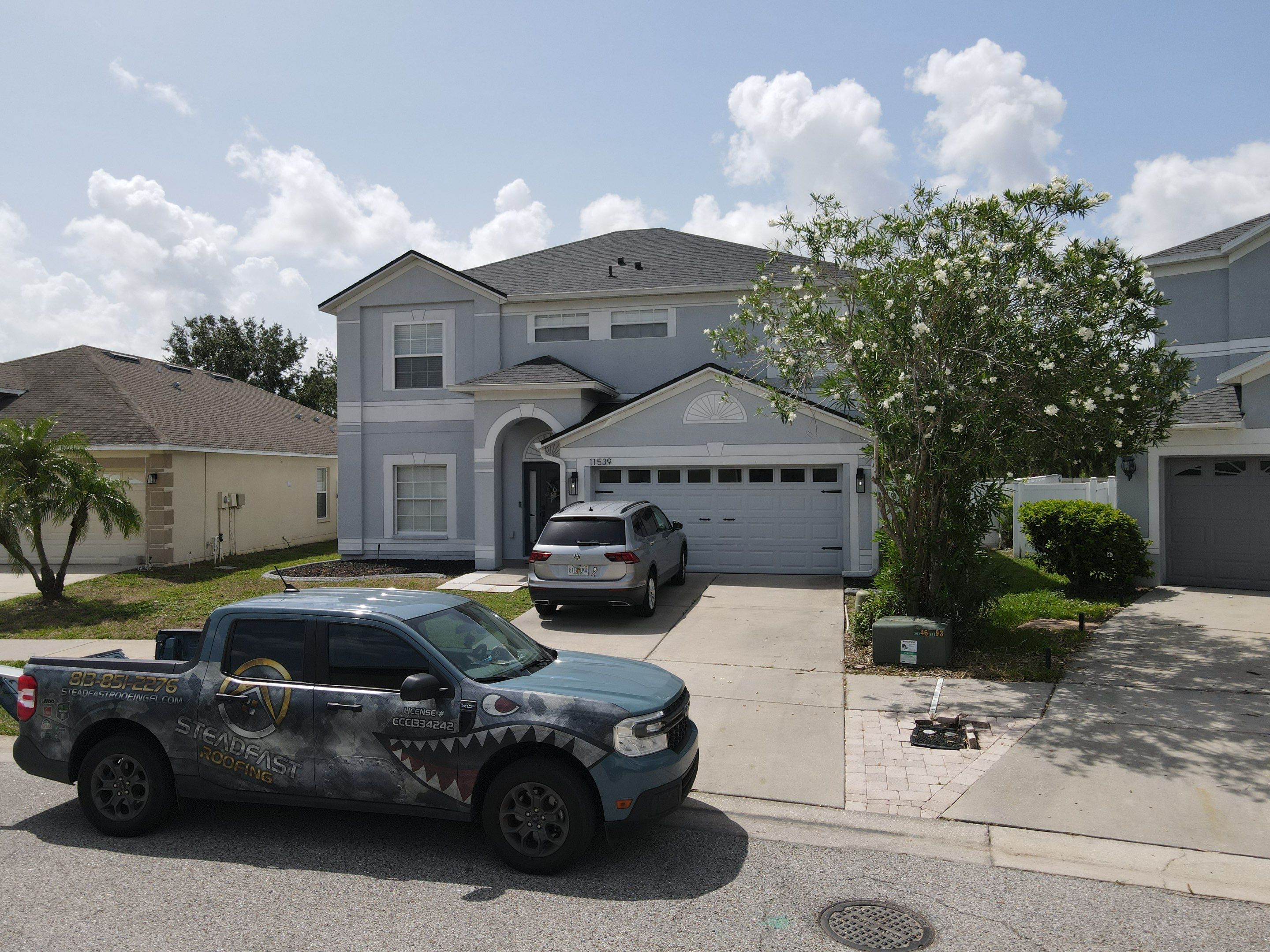 Roof Replacement in Riverview, FL. by Steadfast Roofing