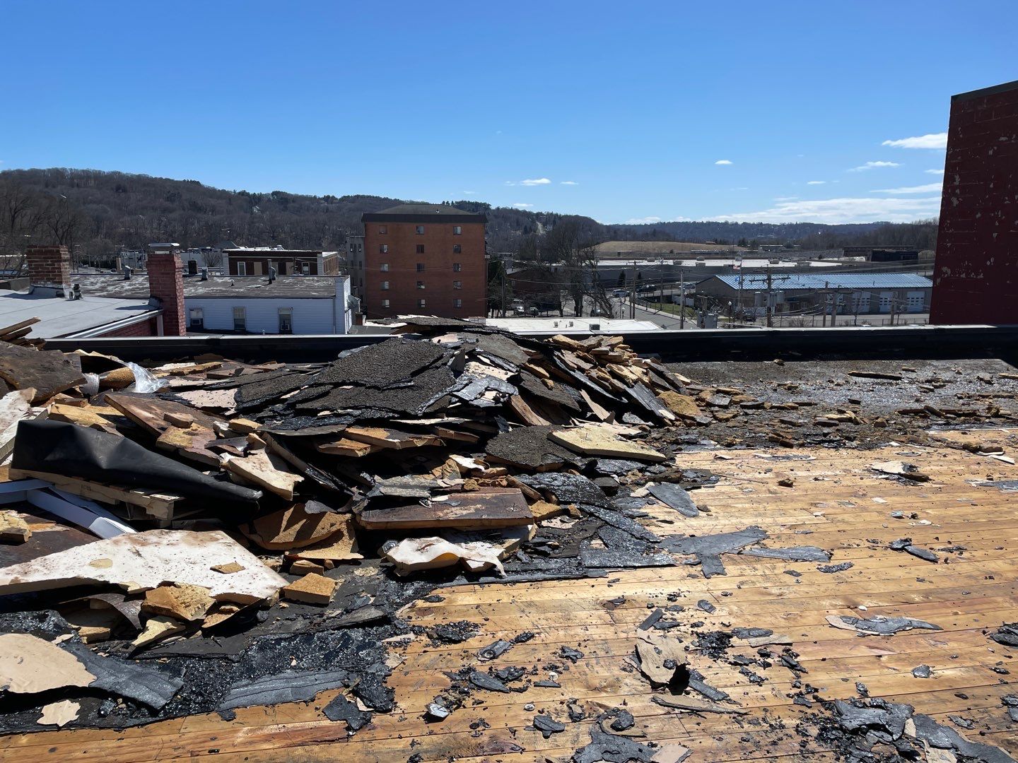 Commercial Roofing Installation using EPDM  by A Plus Exterior