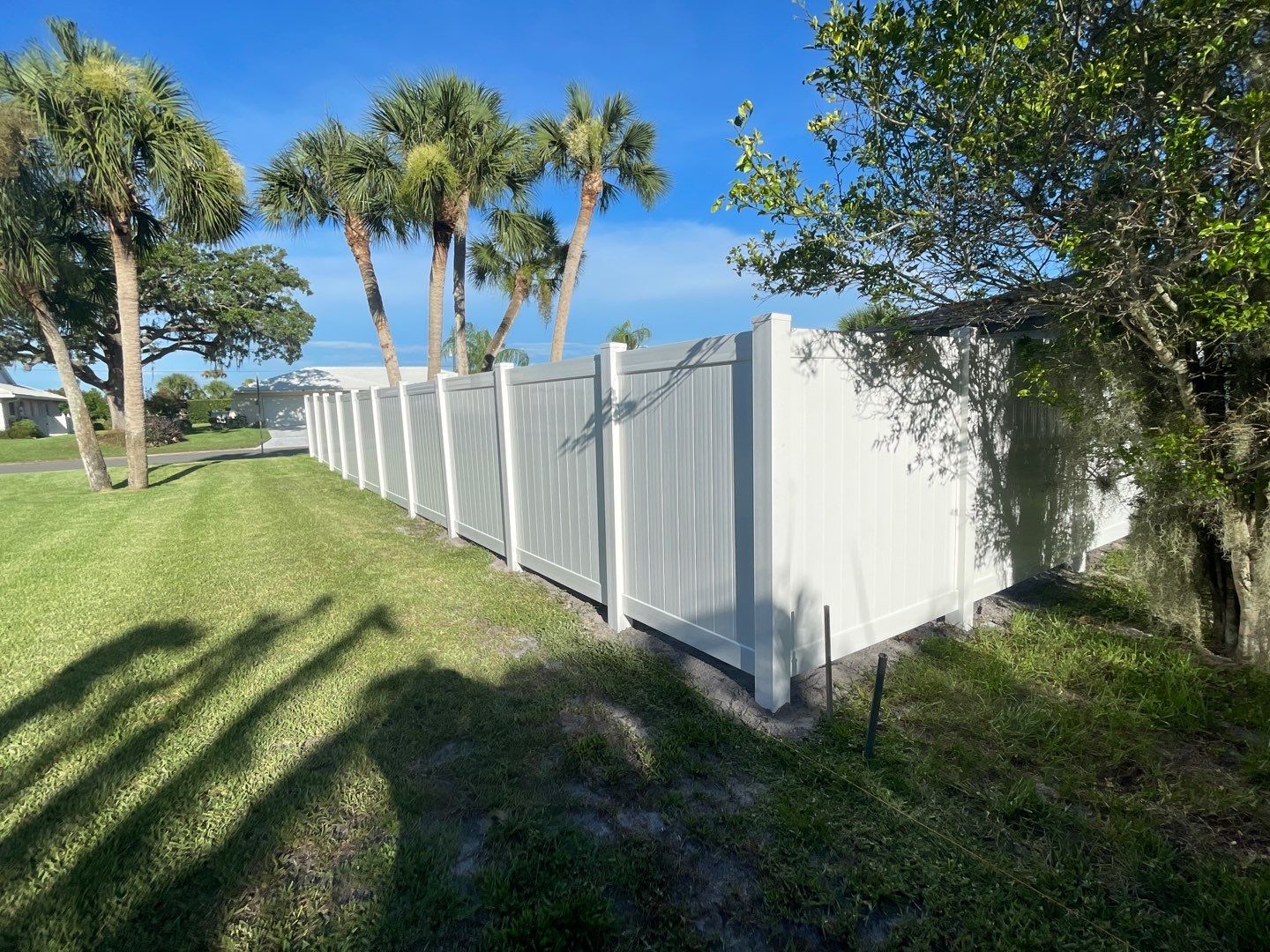Nokomis, FL 6ft. Tall White Vinyl Privacy Fence by Asap fence and gates, LLC