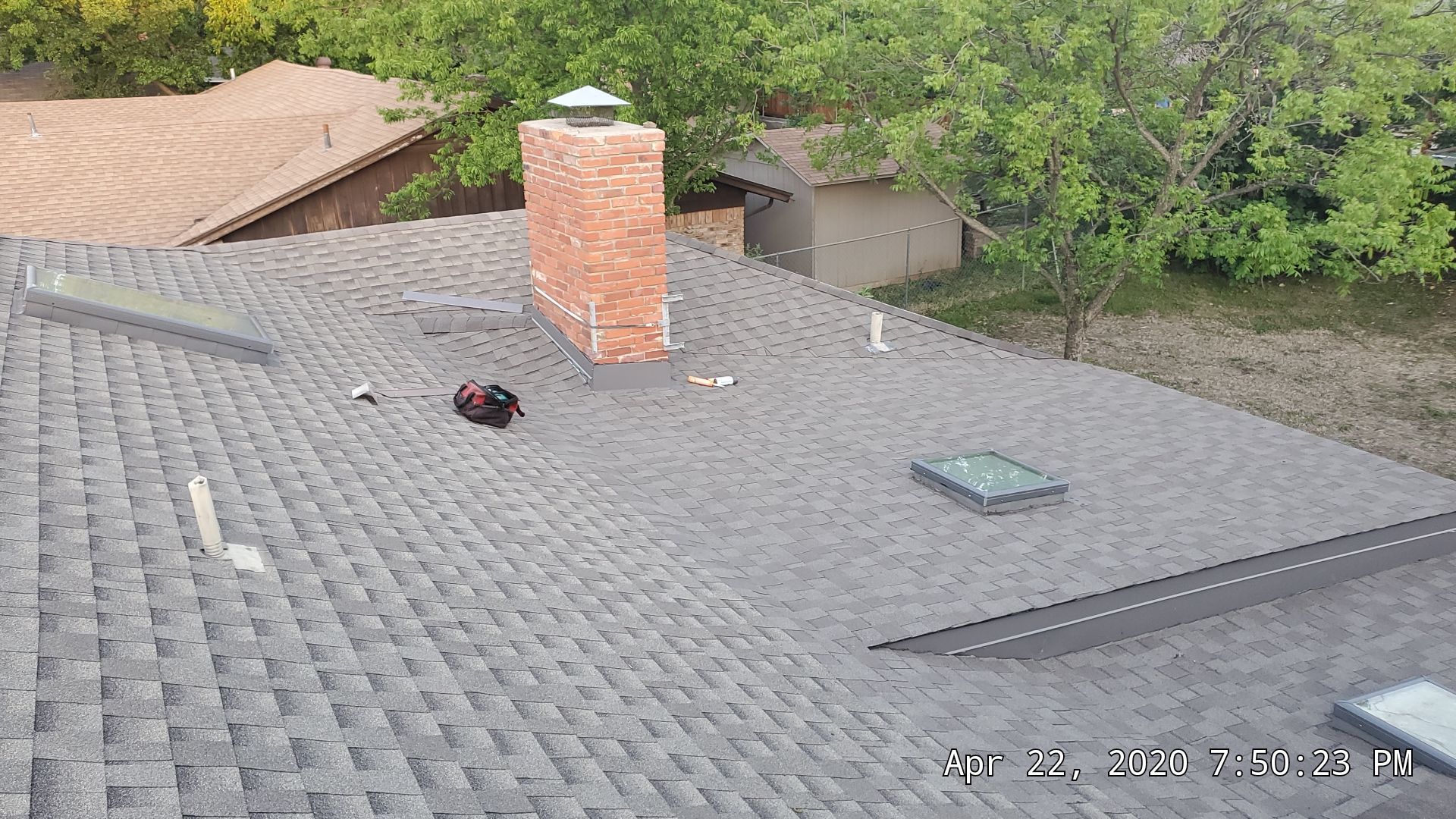 Residential Roofing Installation using Roofing Shingles by Harvey Roofing & Construction