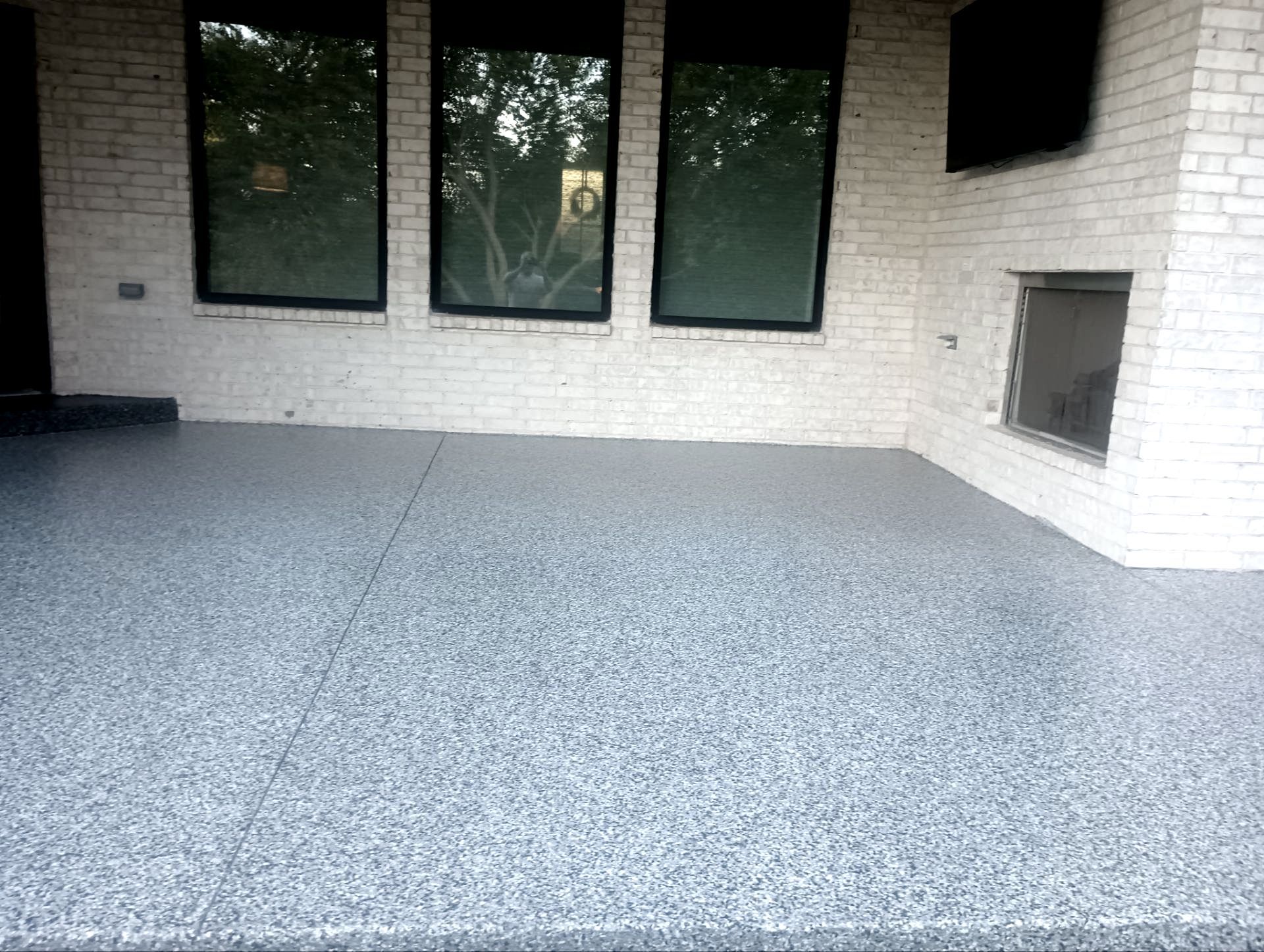 Patio & Garage in Domino  by Copperhead Coatings