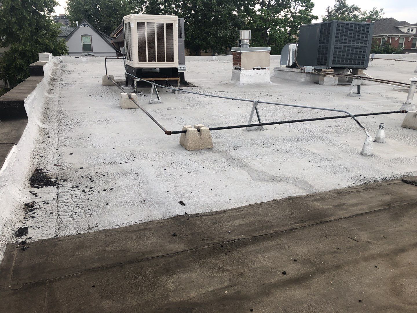  Commercial Roofing Installation using MuleHide .60 TPO - White-- Fully Adhered by A to Z Roofing