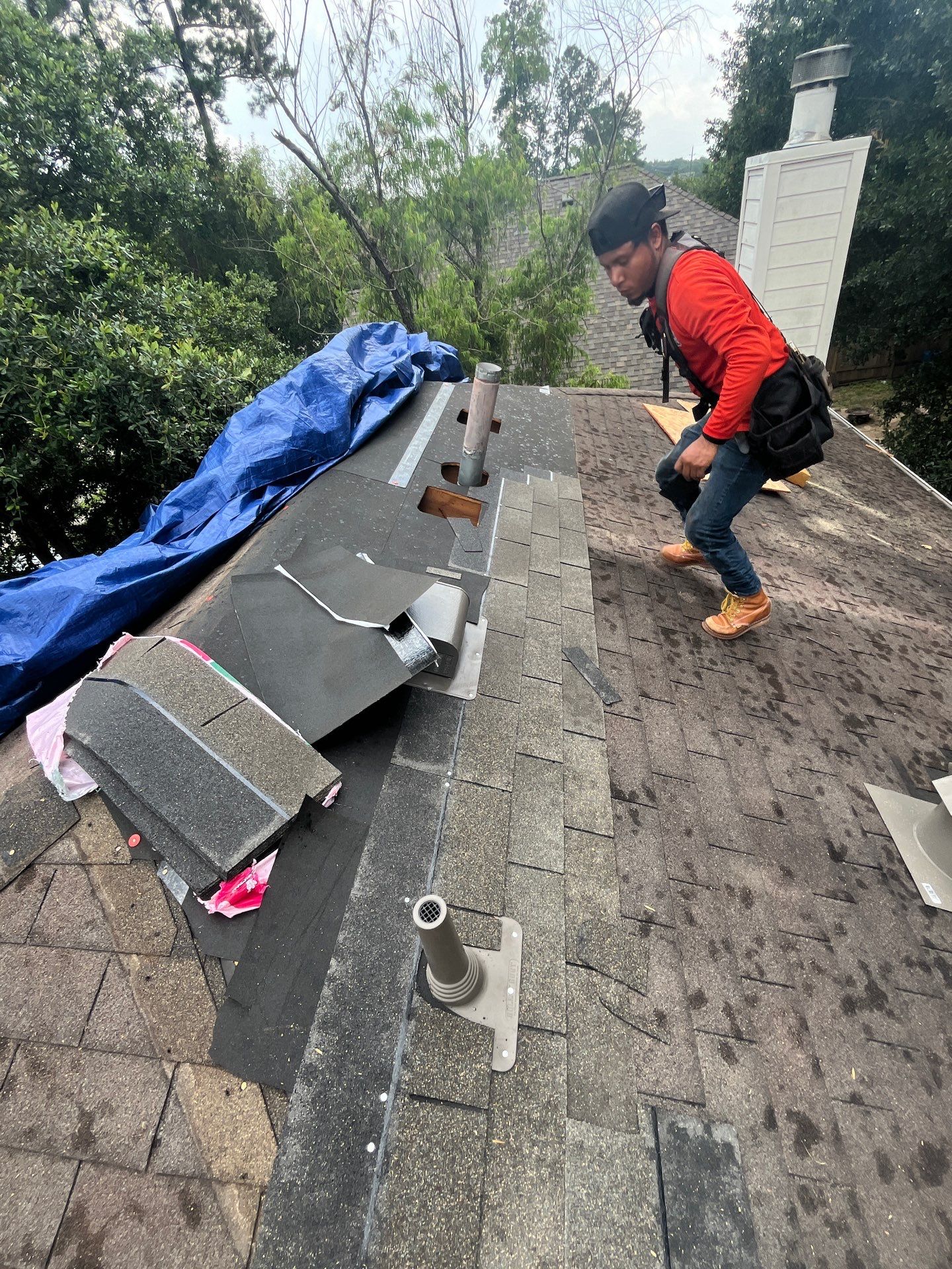 Residential Roofing Repair using Owen's Corning Duration (Lifetime) Shingles by Roof Repair Company