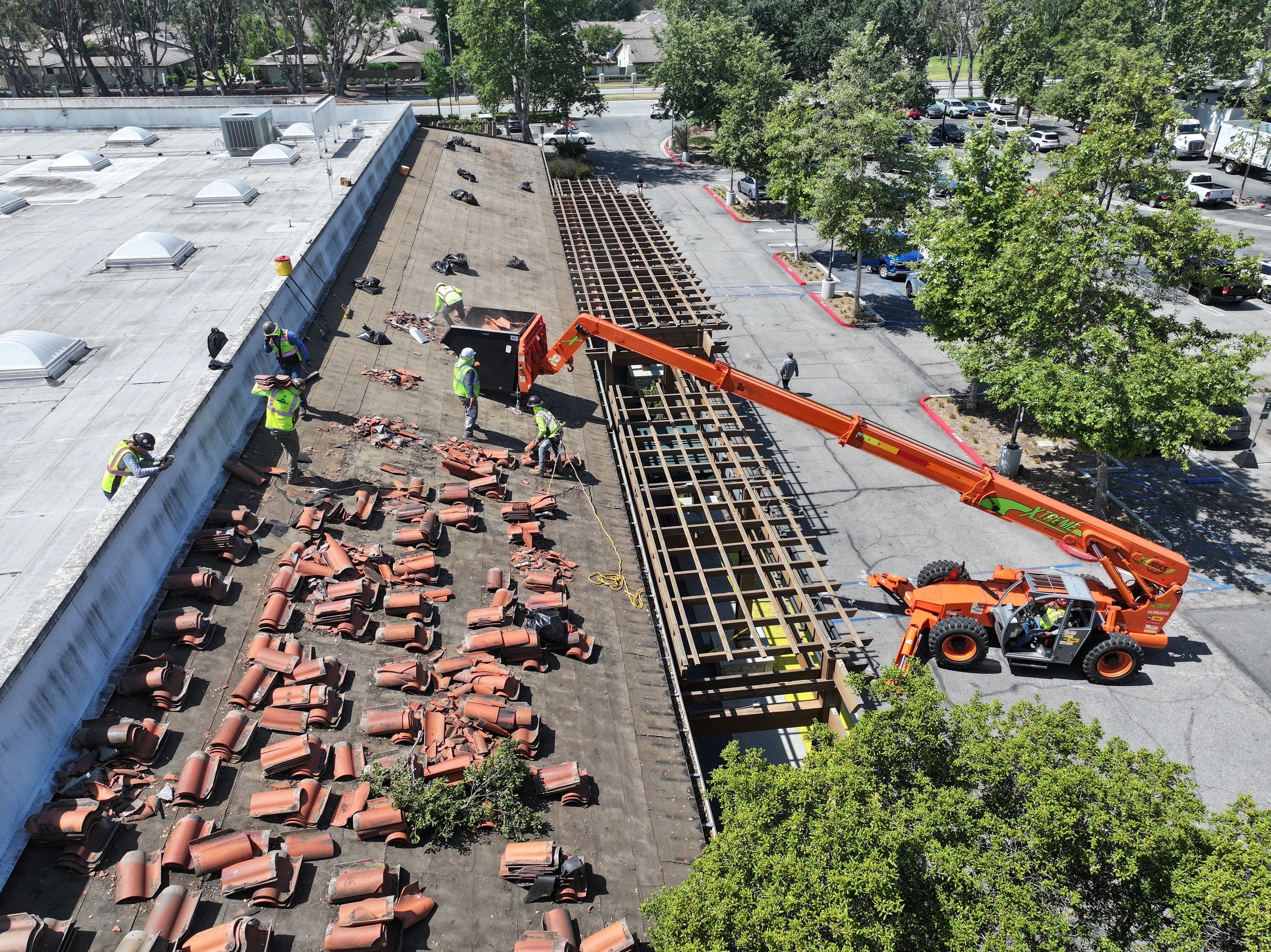 Regency Westlake Shopping Center  by Sanchez Single Ply Roofing
