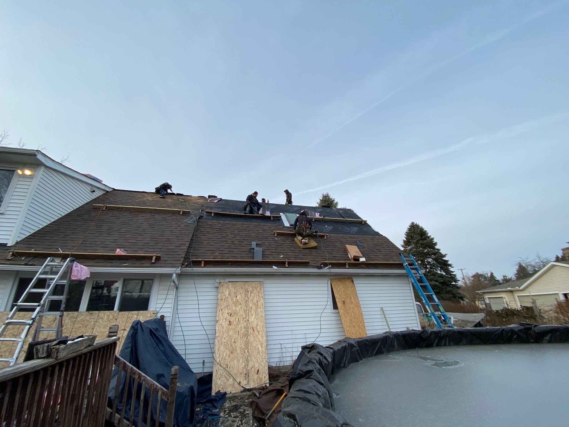 Roof Replacement using Owens Corning by 180 Contractors