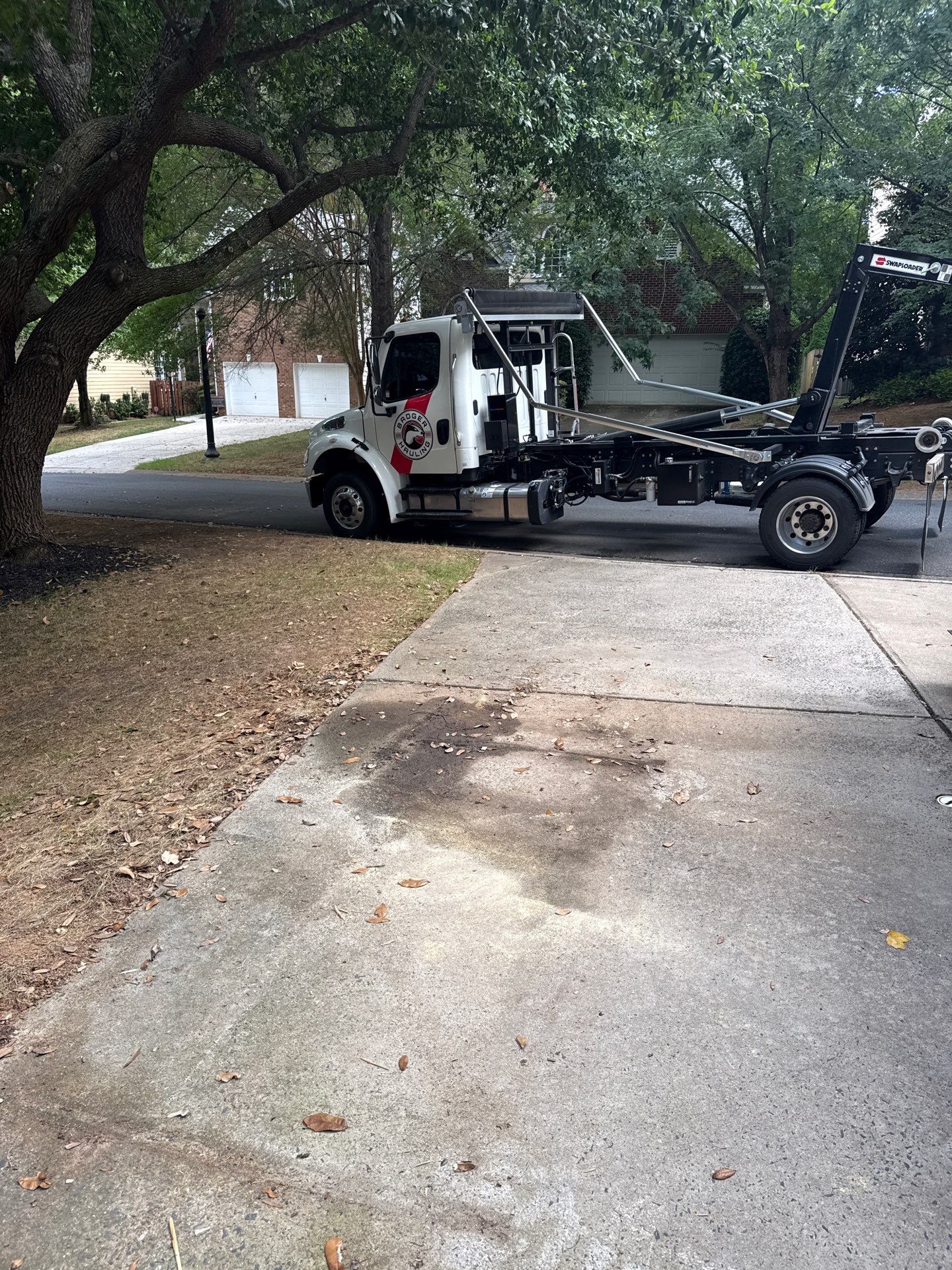 Project in Charlotte by Badger Hauling