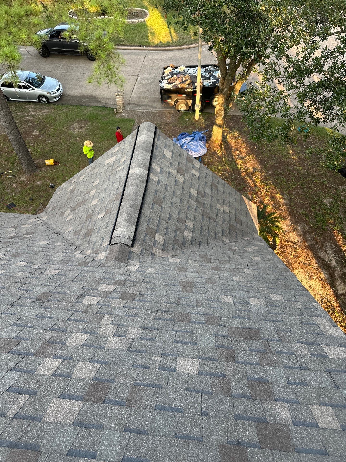 Project in Houston by Motion Roofing