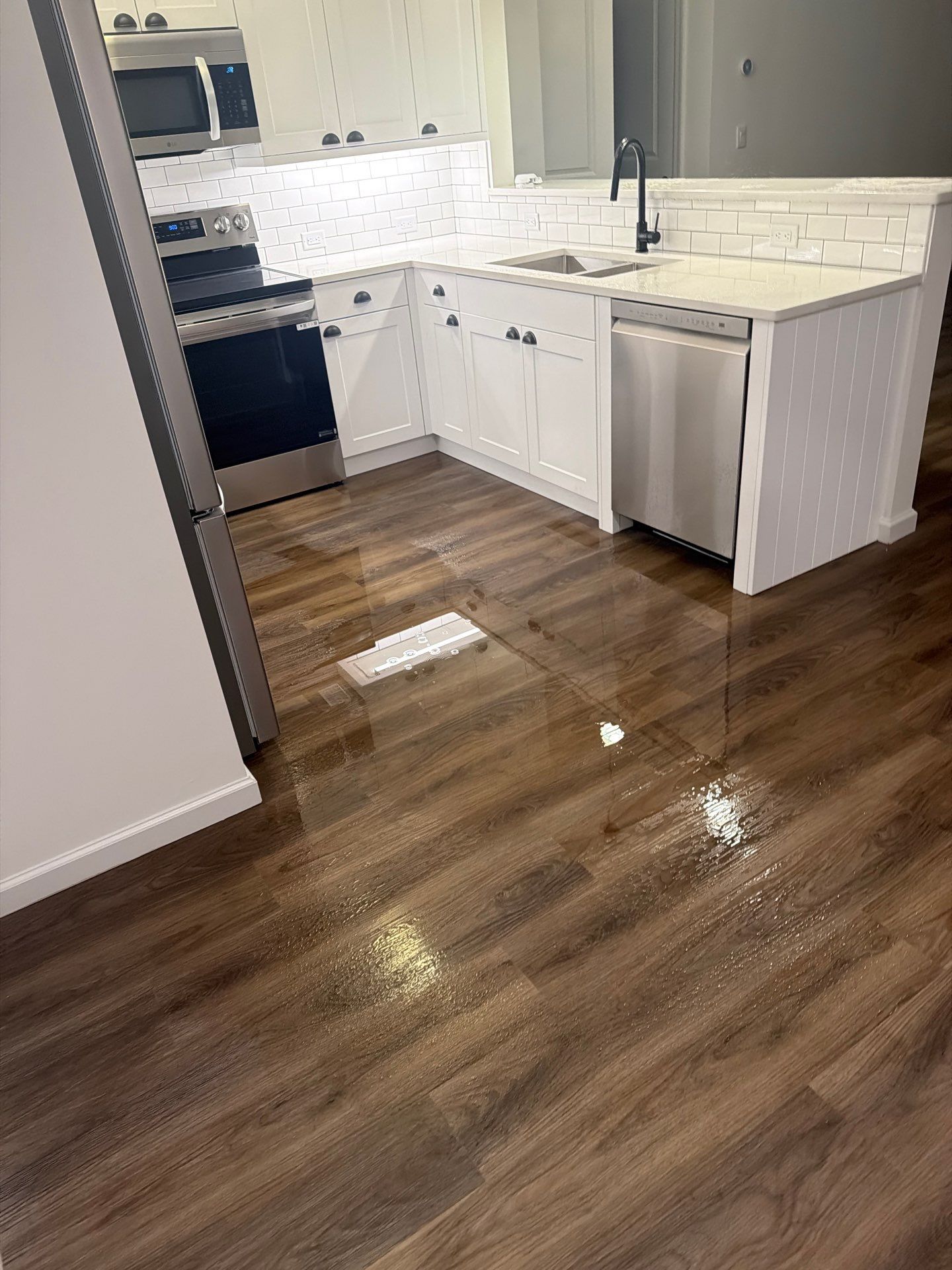 Emergency Water Mitigation and Restoration at Patchogue Luxury Apartments by EMS Restoration Corp