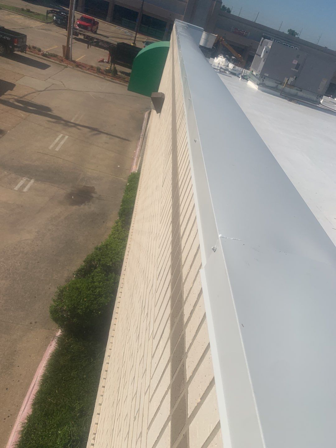 Commercial Roofing Installation using 50 mil PVC by Hostetler Roofing
