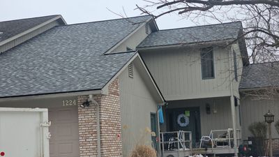 Atlas Pinnacle, Color, Coastal Granite, Drip Edge, Color, Black