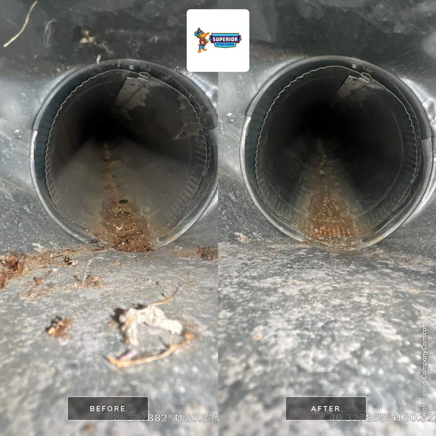 Air Duct Cleaning With a Vacuum Truck in McDonald, PA by Superior Air Duct Cleaning