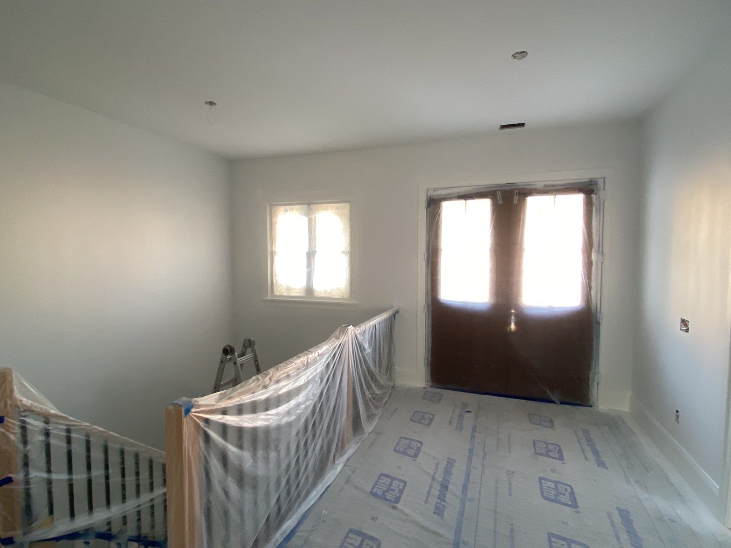 Interior Painting using Snowbound White  by EXCELLENCE | CARTO